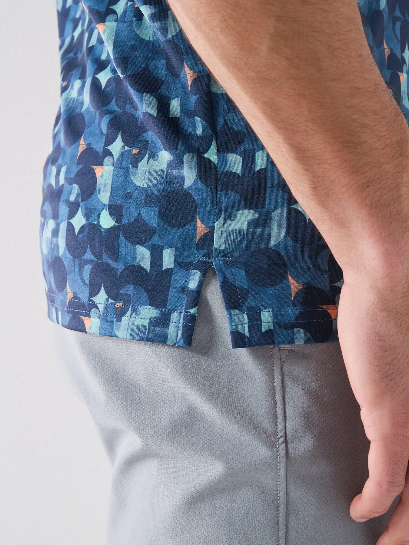 Image 5 of 6 of Puma Mens Golf Mattr Deco Polo - Navy
