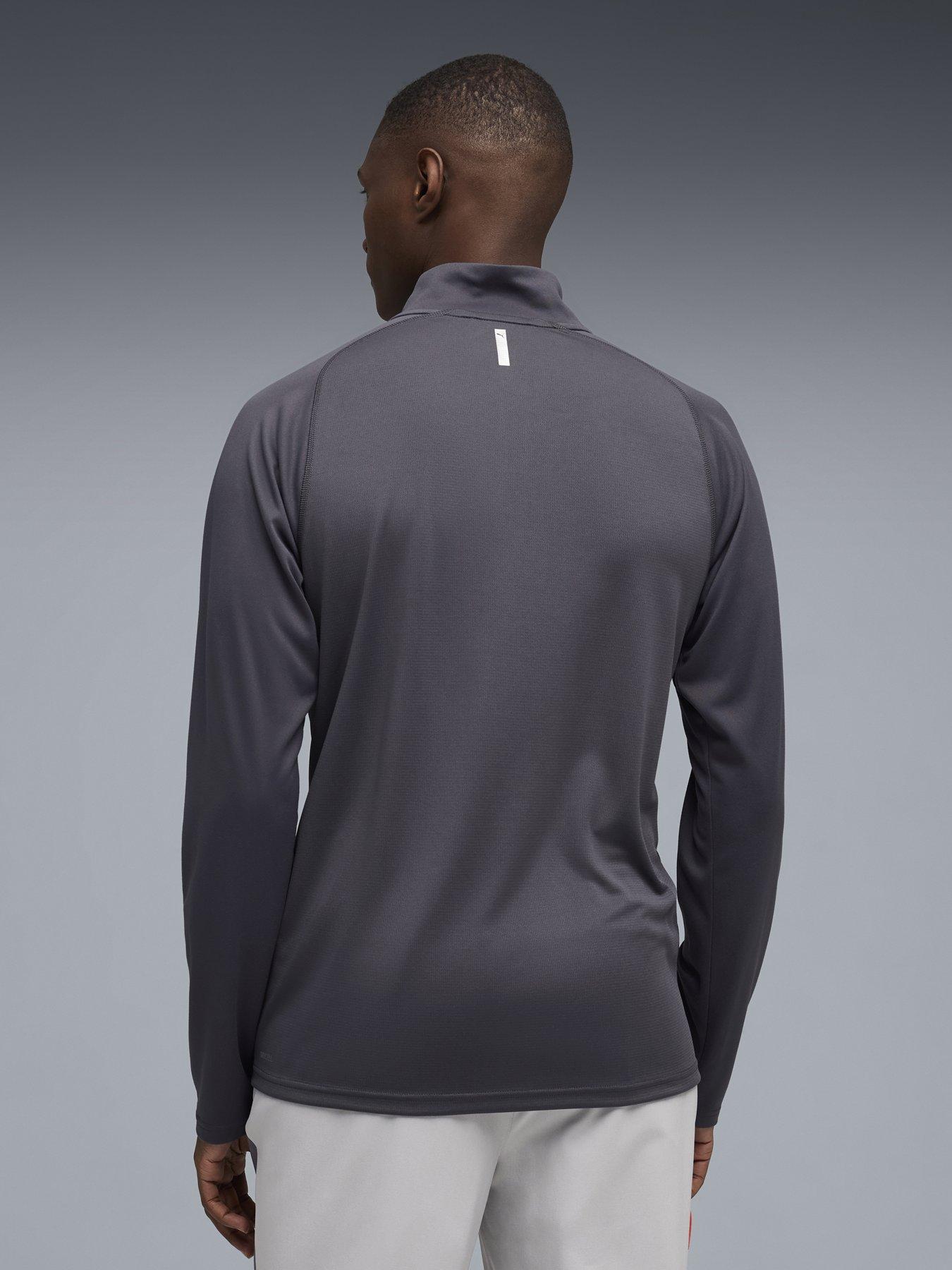 Image 2 of 5 of Puma Mens Training Pwr Fabrix Mix 1/4 Zip - Grey