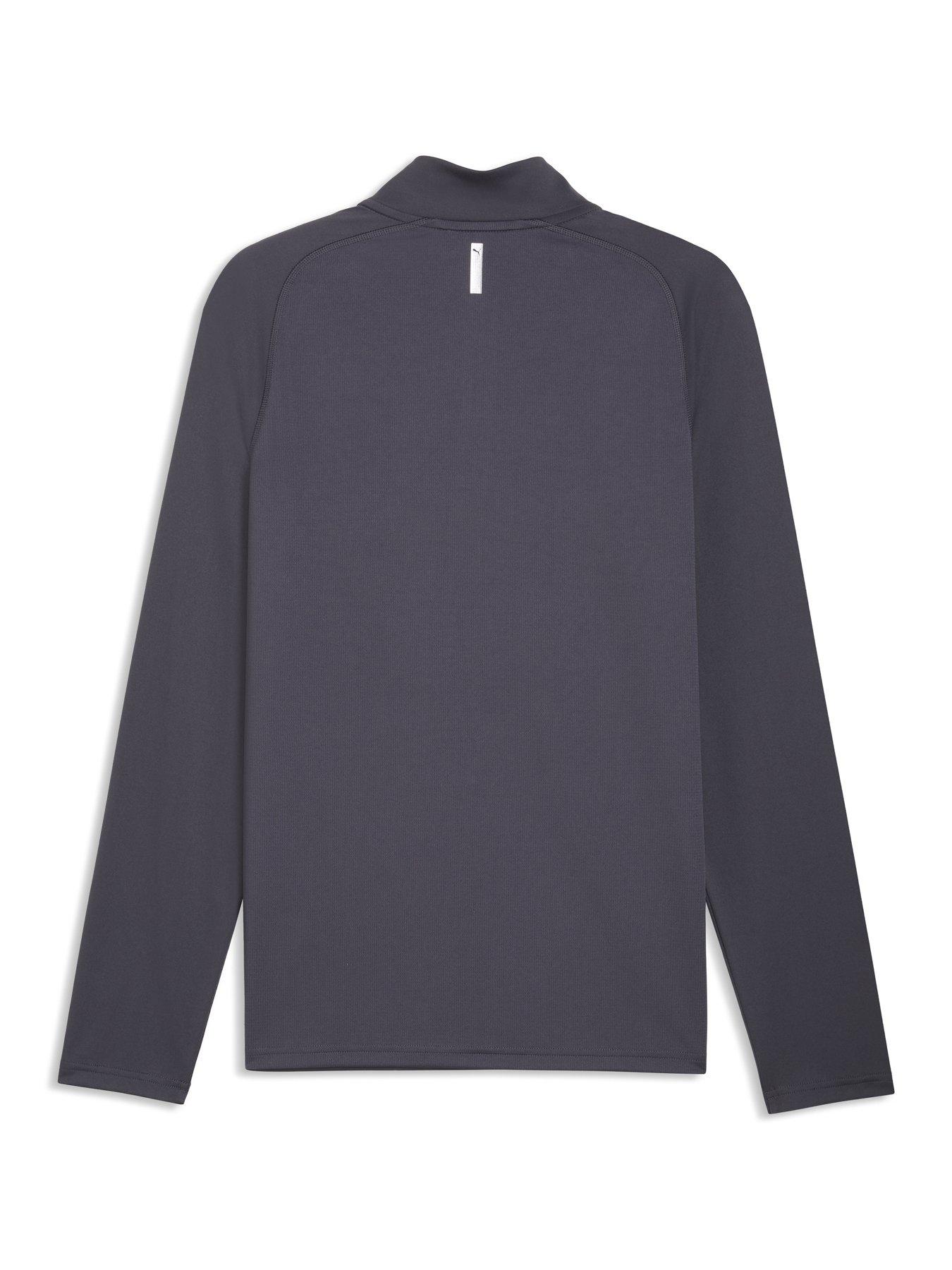 Image 5 of 5 of Puma Mens Training Pwr Fabrix Mix 1/4 Zip - Grey