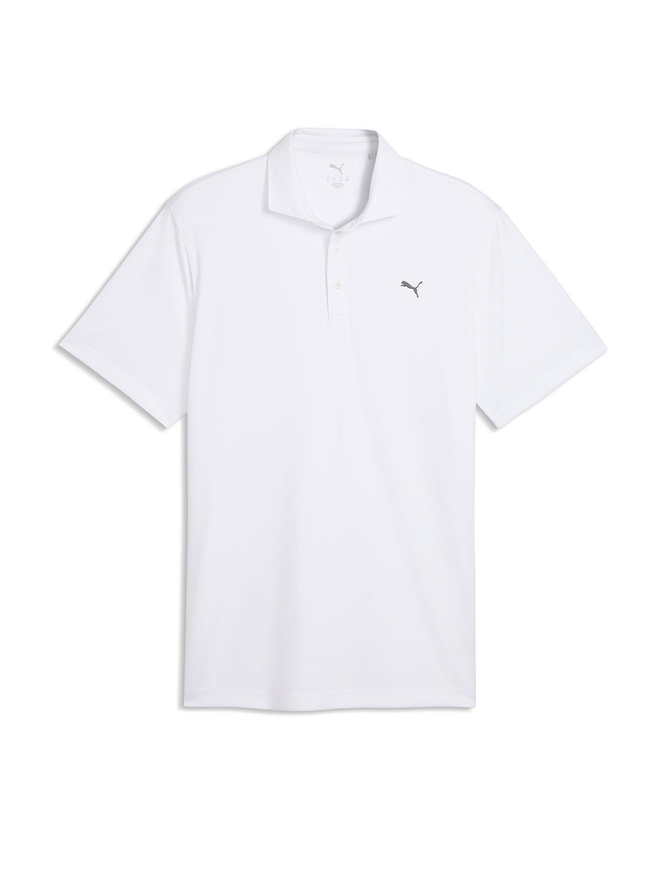Puma Mens Golf Pure 3.0 Polo - White