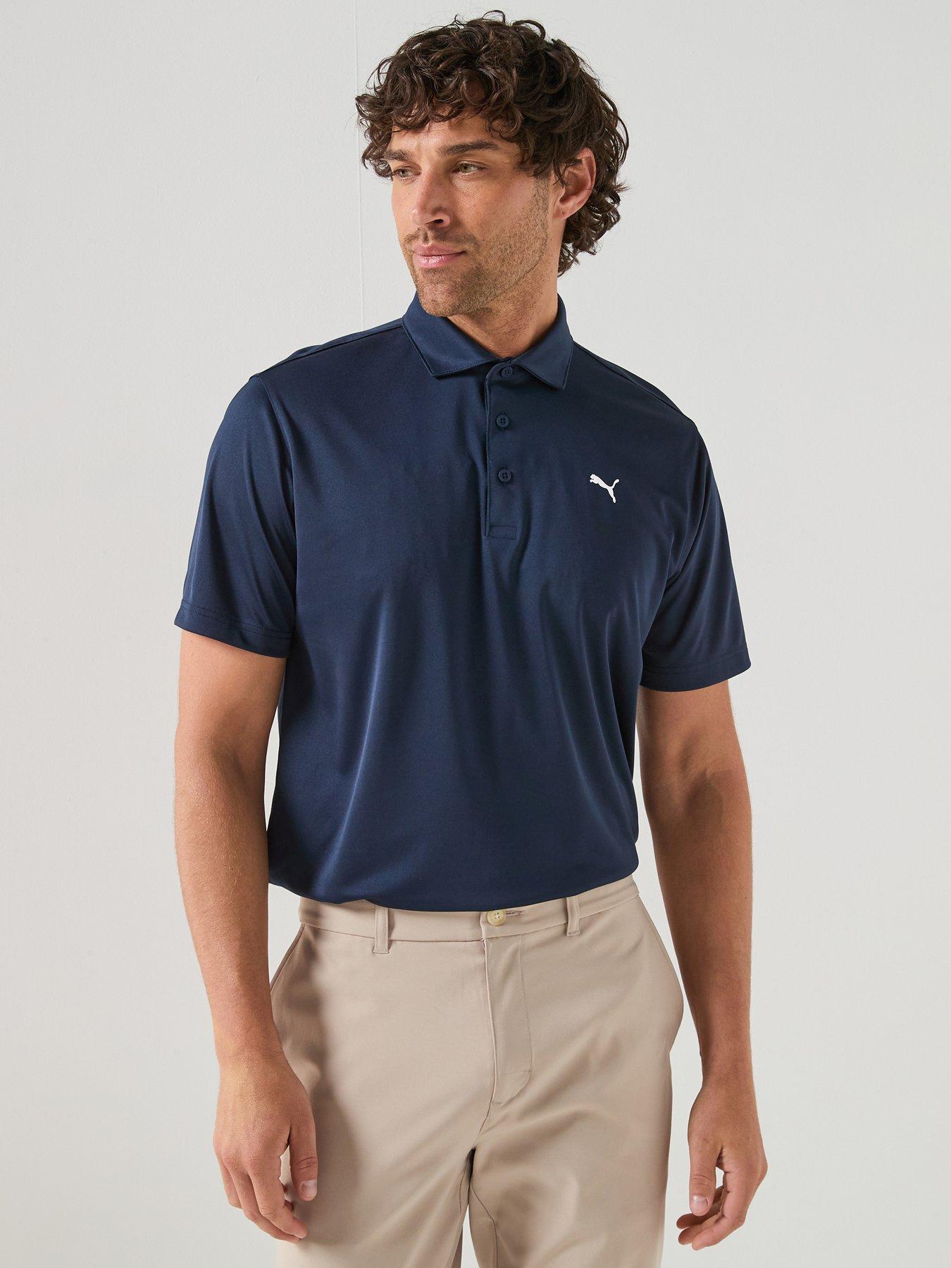 Puma Mens Golf Pure 3.0 Polo - Navy