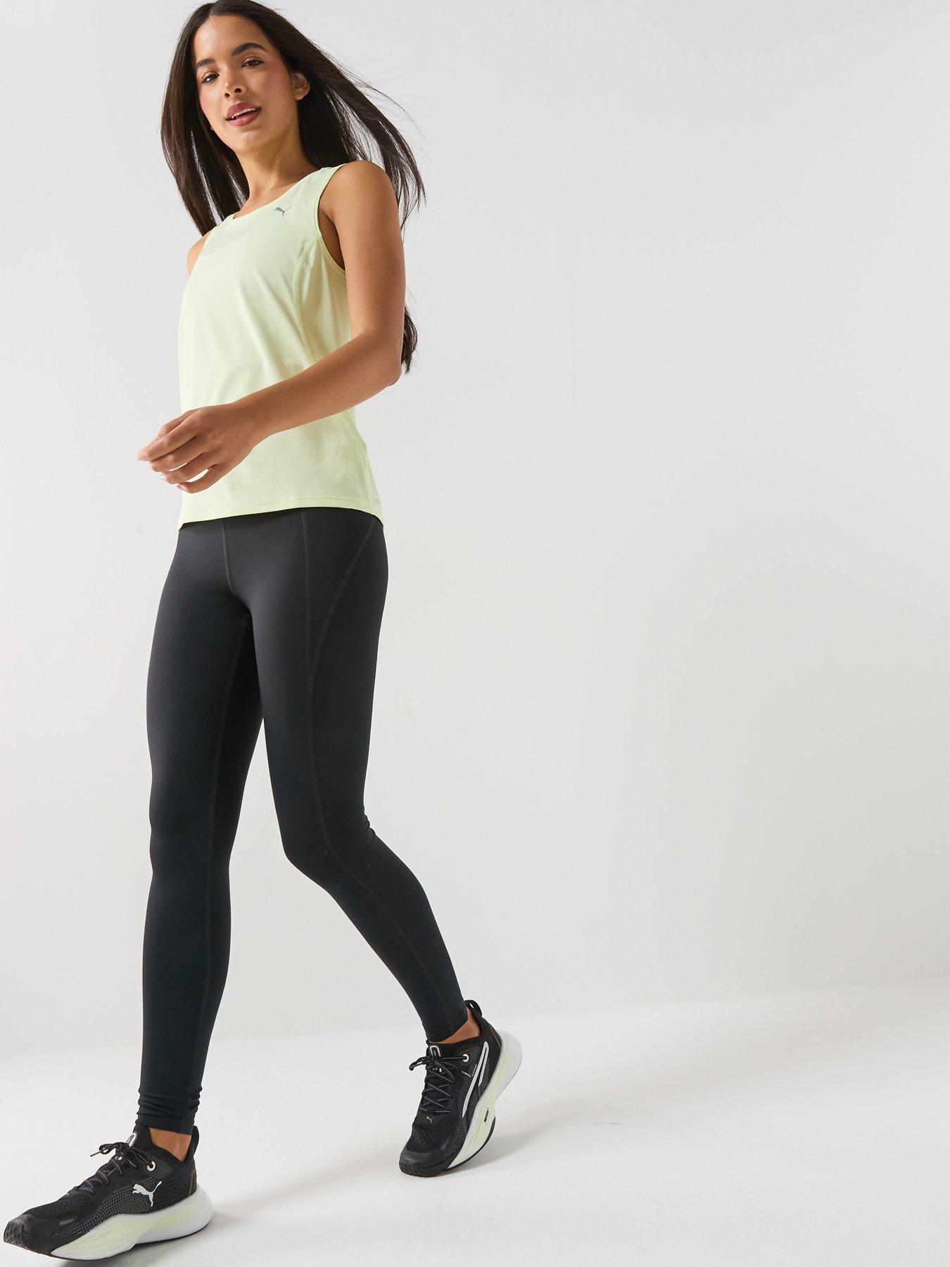 Image 3 of 6 of Puma Womens Running Velocity Tank - Yellow