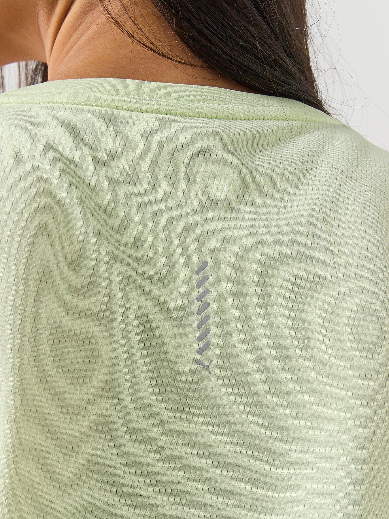 Image 4 of 6 of Puma Womens Running Velocity Tank - Yellow