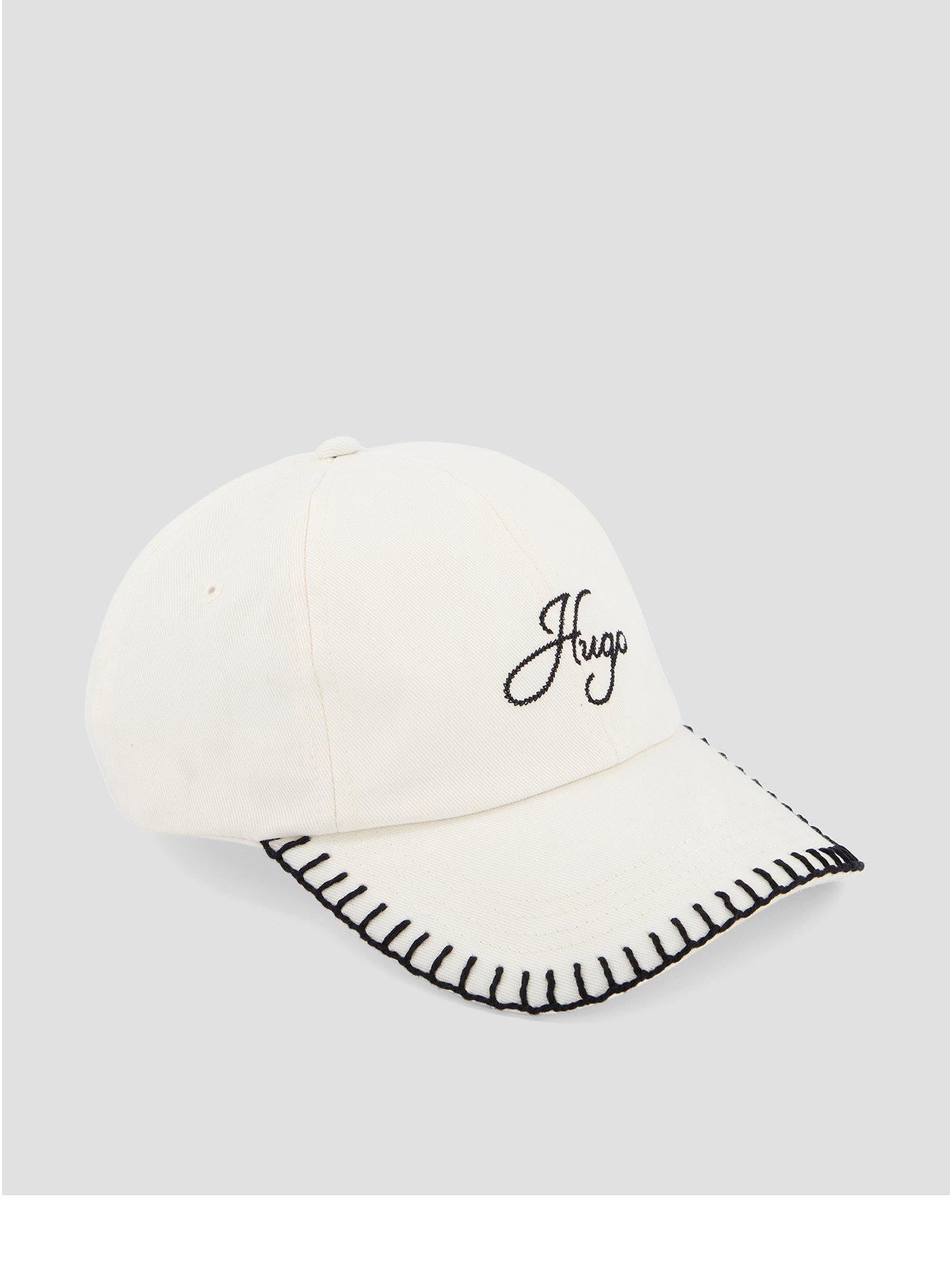 Image 1 of 4 of HUGO Ally Cap - White