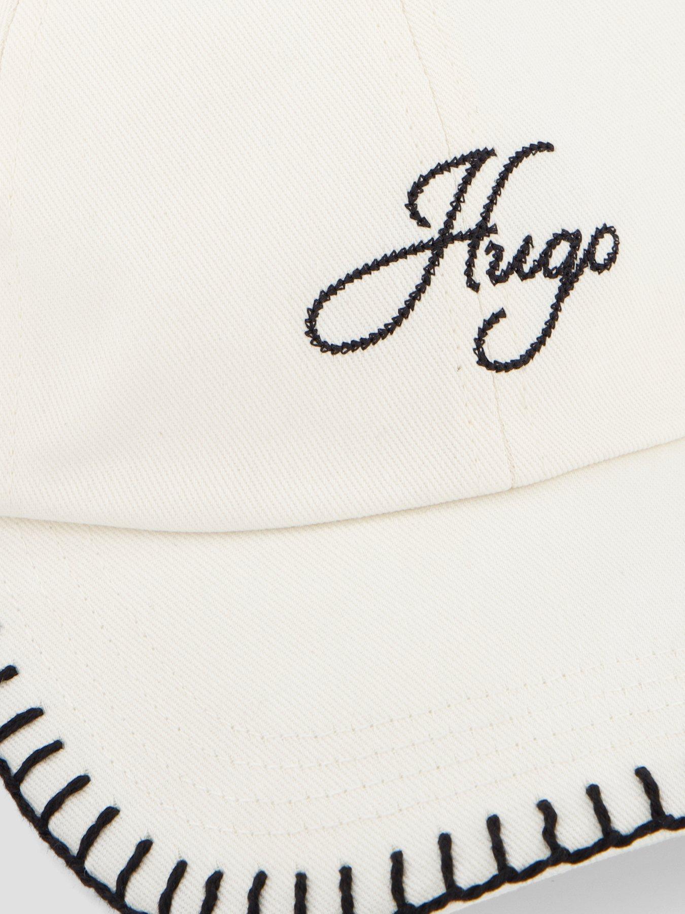Image 3 of 4 of HUGO Ally Cap - White
