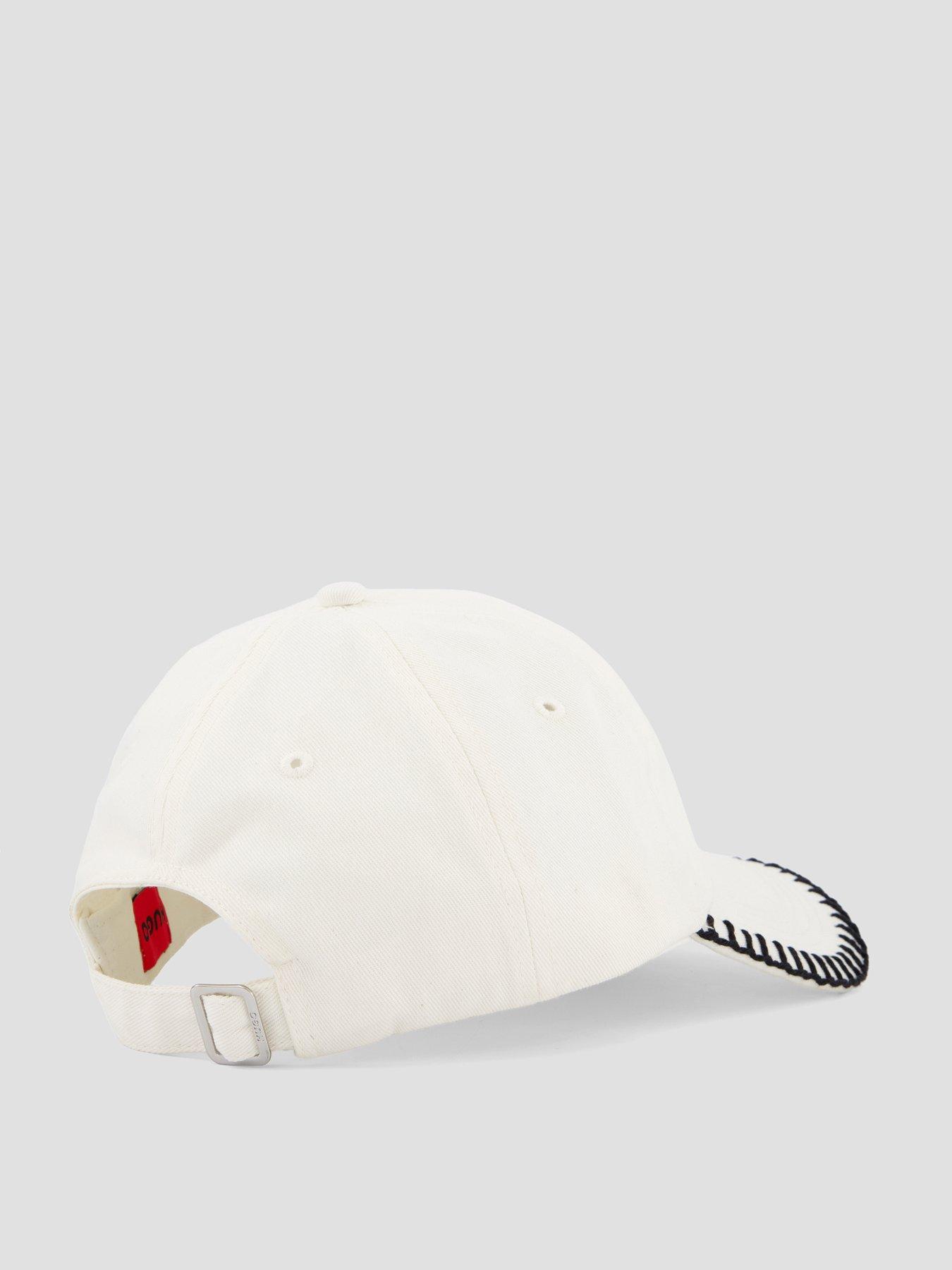 Image 4 of 4 of HUGO Ally Cap - White