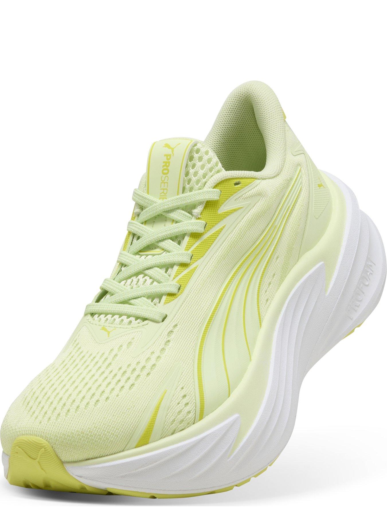  image of puma-womens-running-maxima-pro-trainers-yellow