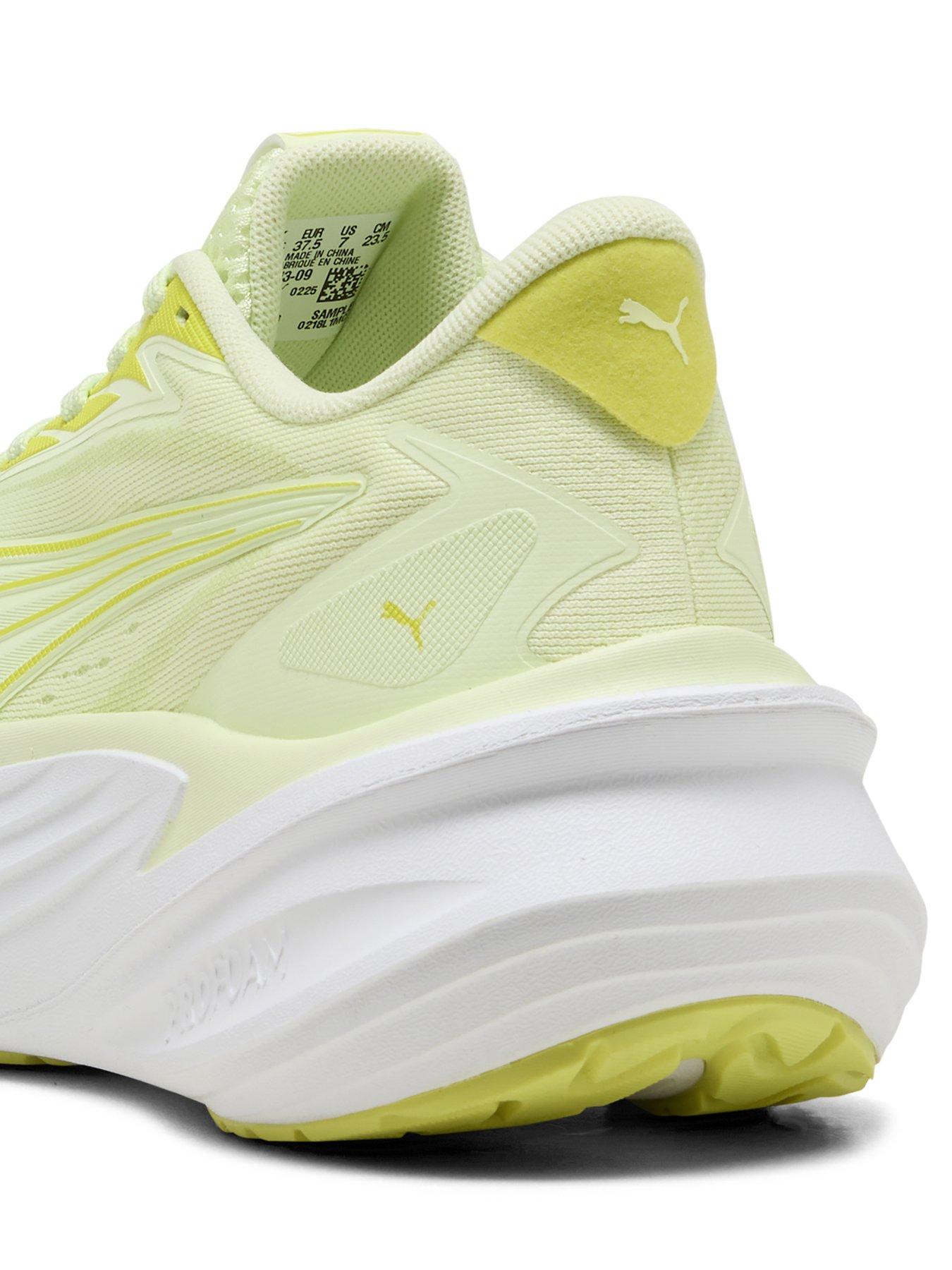  image of puma-womens-running-maxima-pro-trainers-yellow