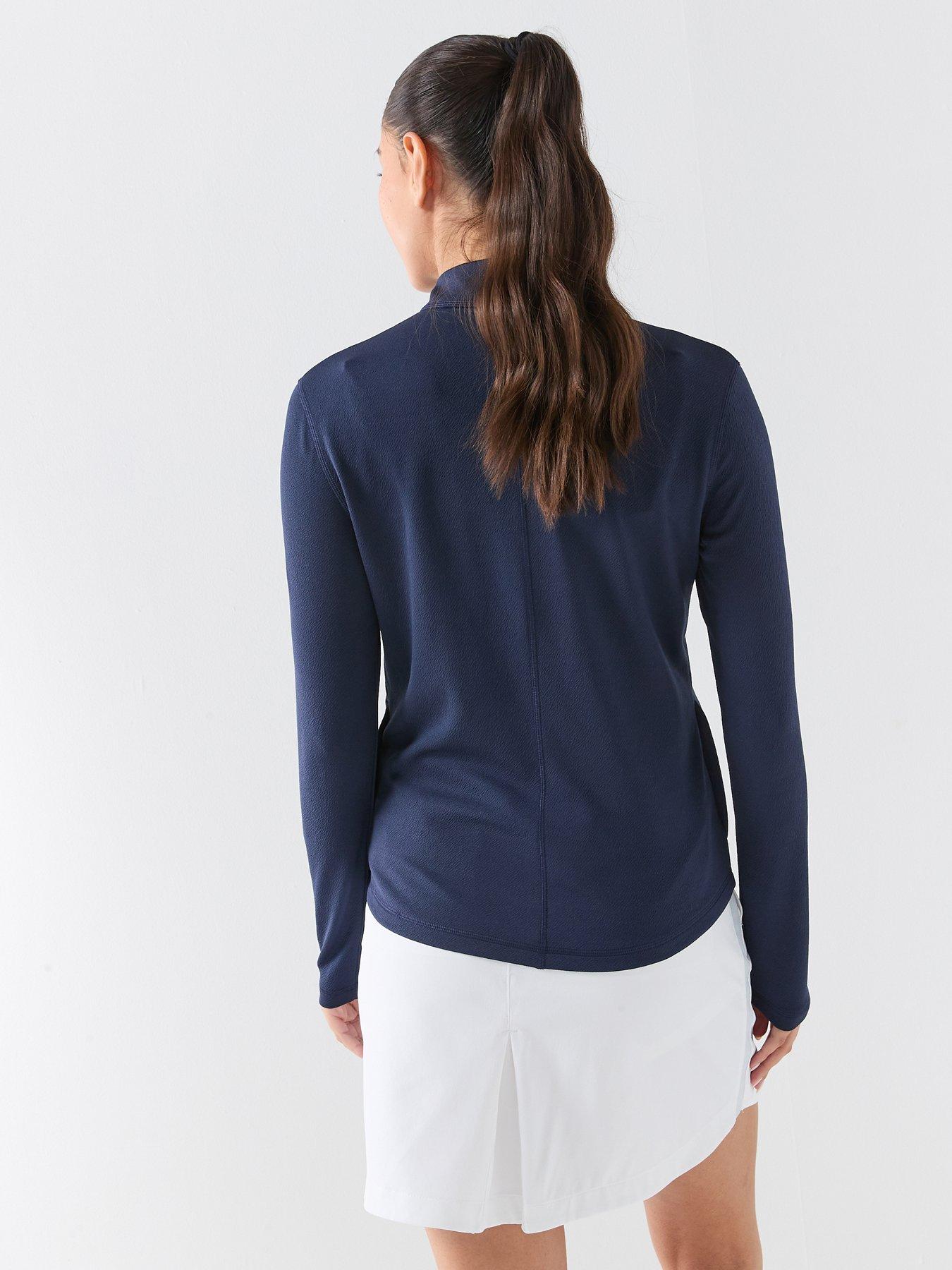 Image 2 of 6 of Puma Womens Golf Pure Textured Jacket - Navy