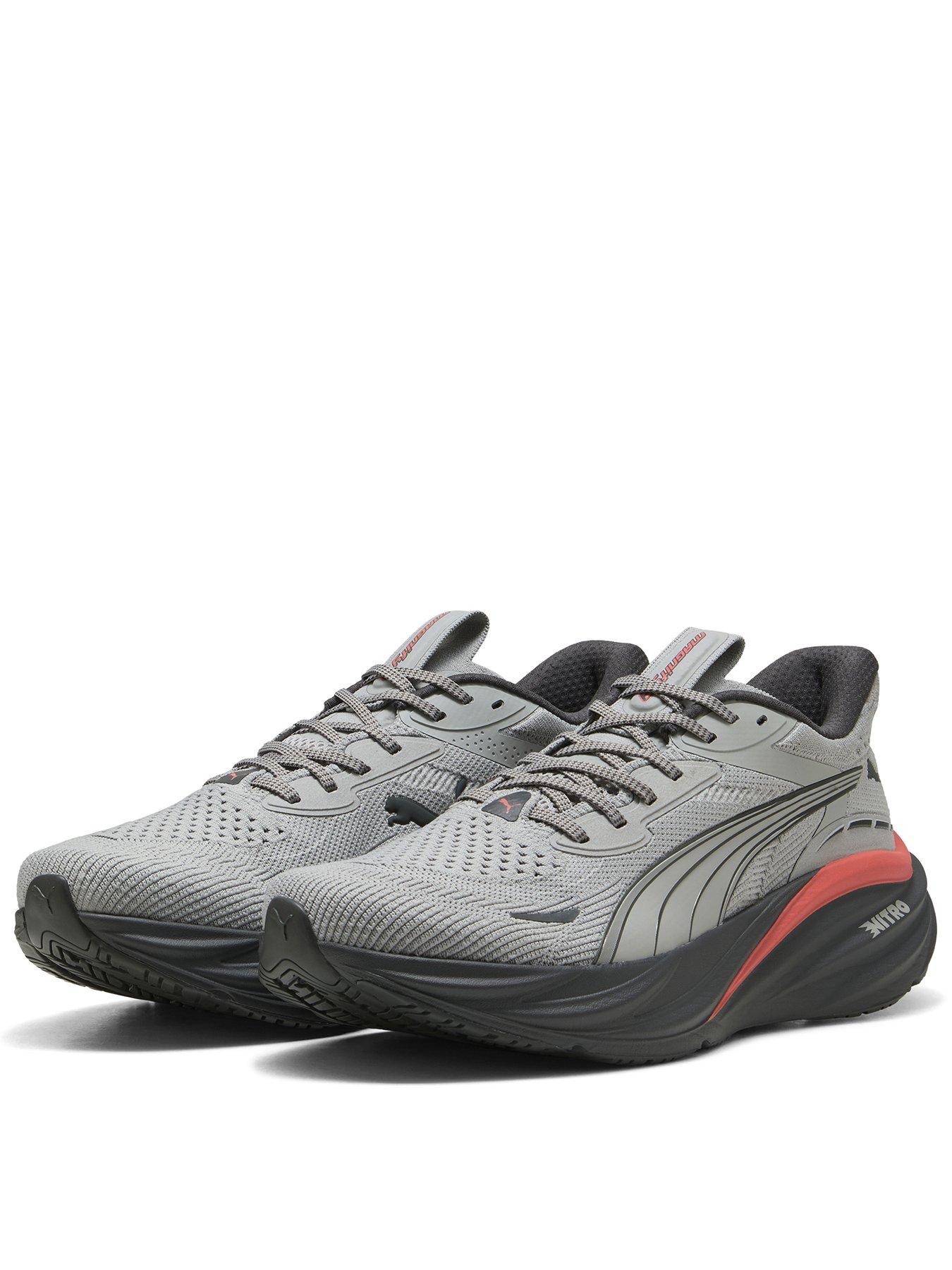 Puma Mens Running Magnify Nitro 3 Trainers - Grey