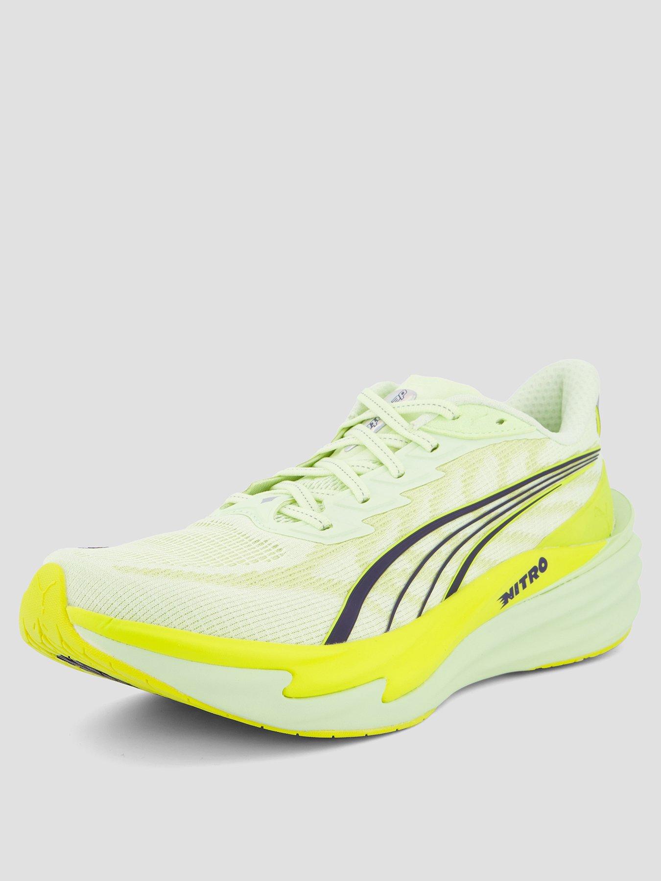 Image 2 of 7 of Puma Womens Running Deviate Nitro 4 Trainers - Yellow