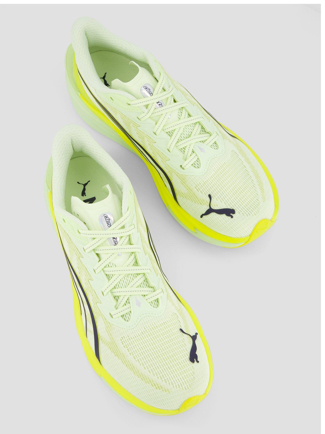 Image 3 of 7 of Puma Womens Running Deviate Nitro 4 Trainers - Yellow