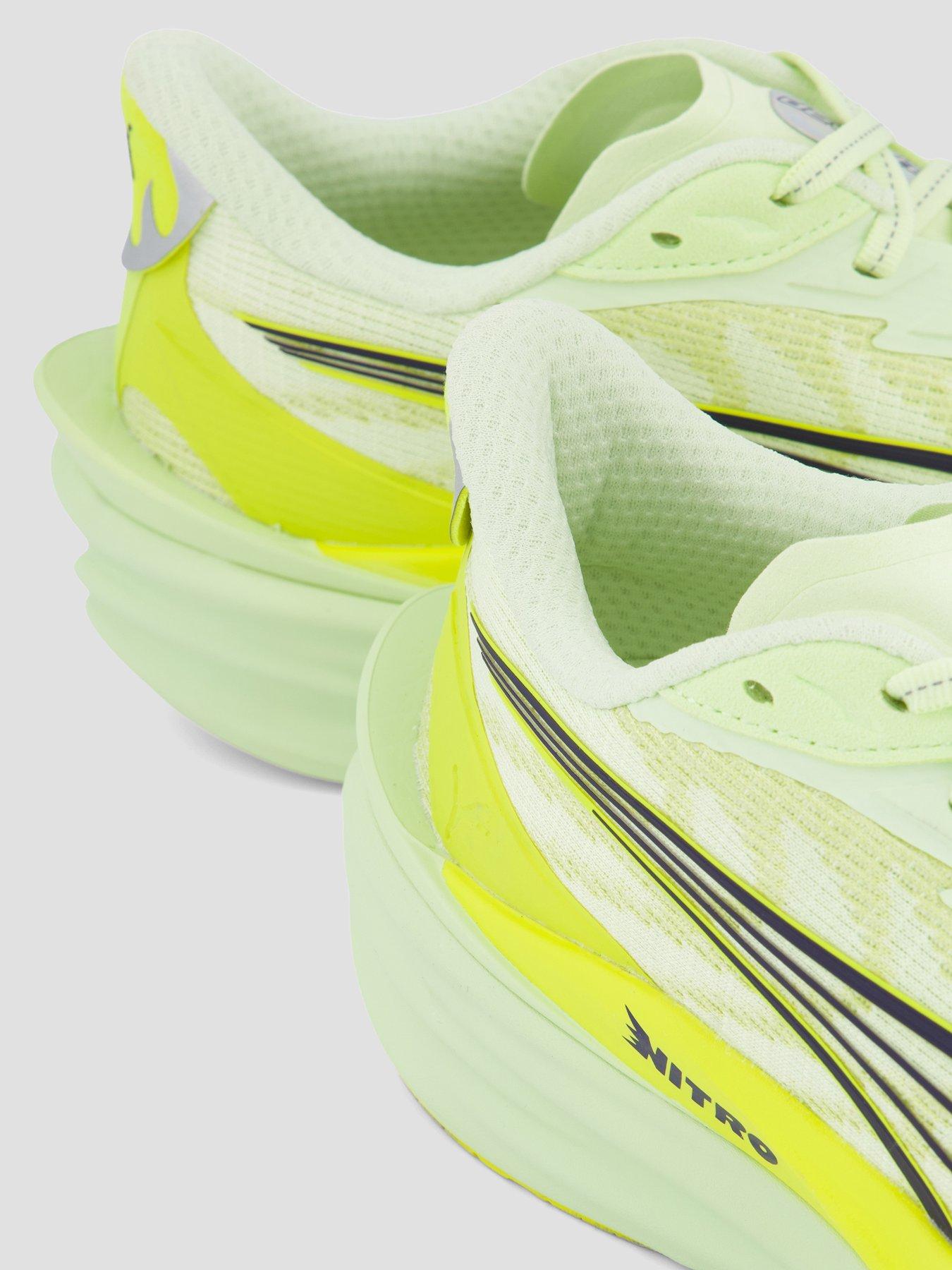 Image 5 of 7 of Puma Womens Running Deviate Nitro 4 Trainers - Yellow