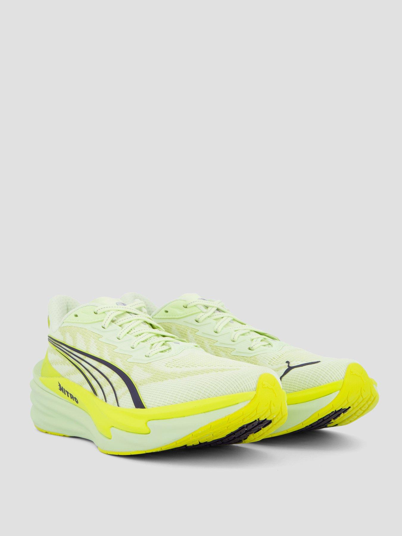 Image 6 of 7 of Puma Womens Running Deviate Nitro 4 Trainers - Yellow