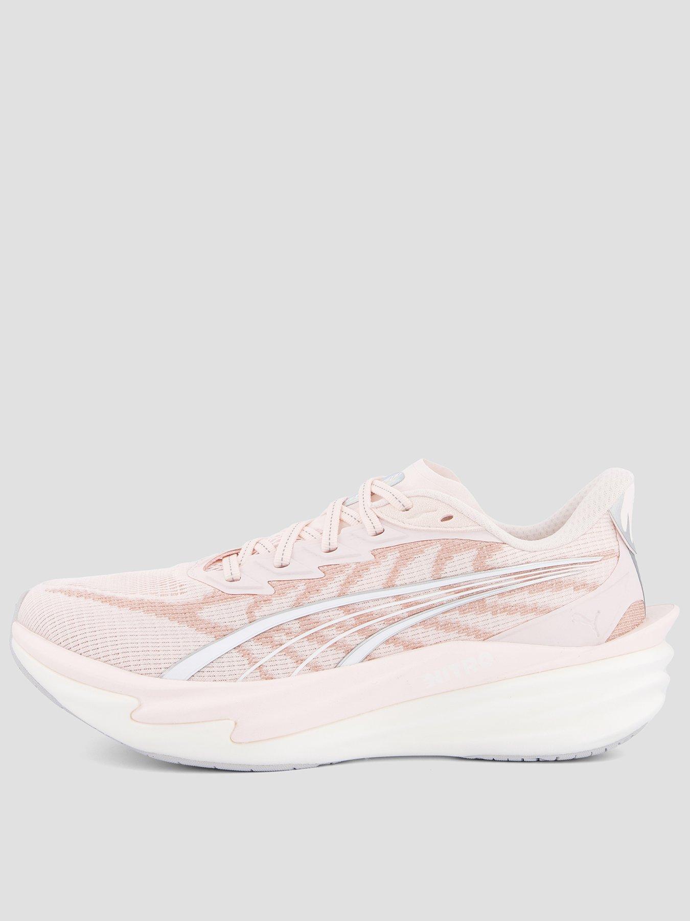 Puma Womens Running Deviate Nitro 4 Trainers - Pink