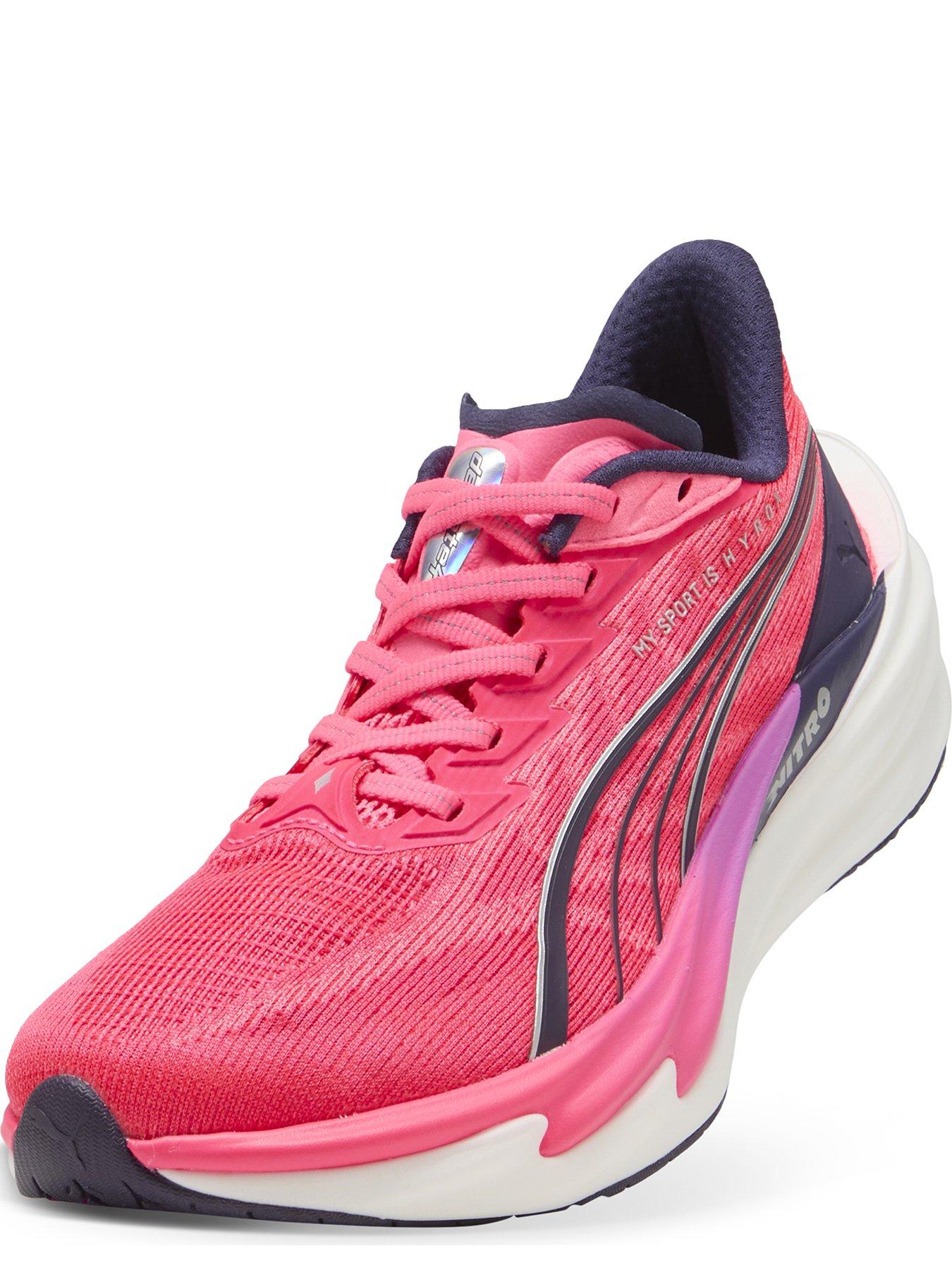  image of puma-womens-running-deviate-nitro-4-x-hyrox-trainers-pink