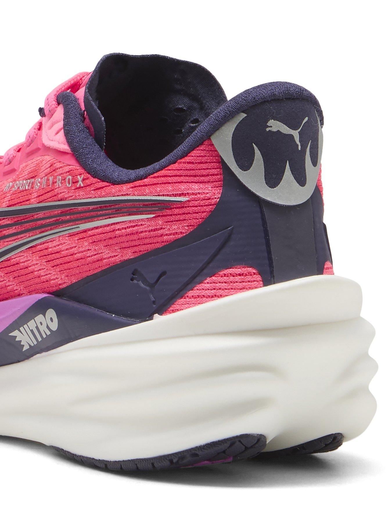  image of puma-womens-running-deviate-nitro-4-x-hyrox-trainers-pink