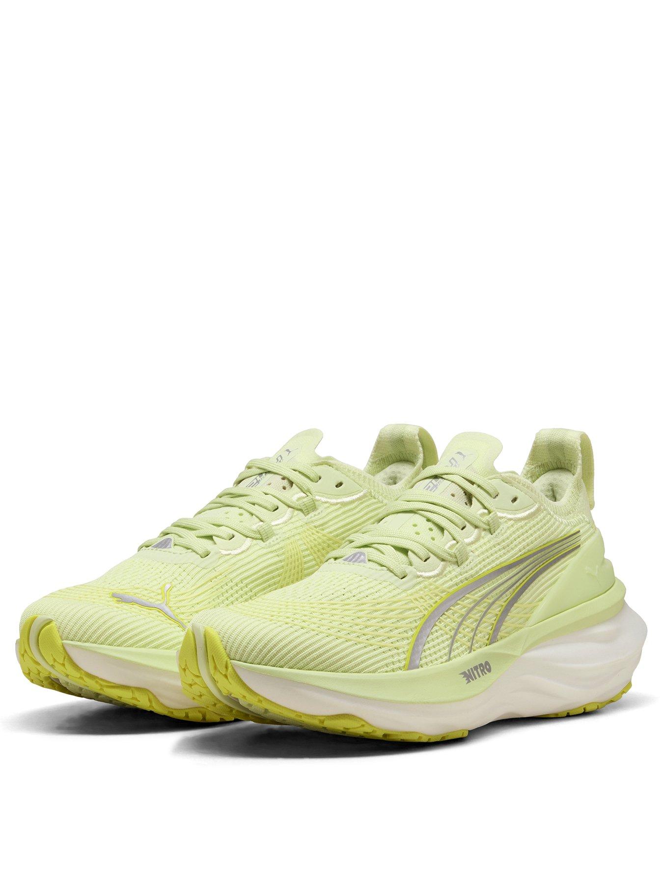  image of puma-womens-running-foreverrun-nitro-2-trainers-yellow