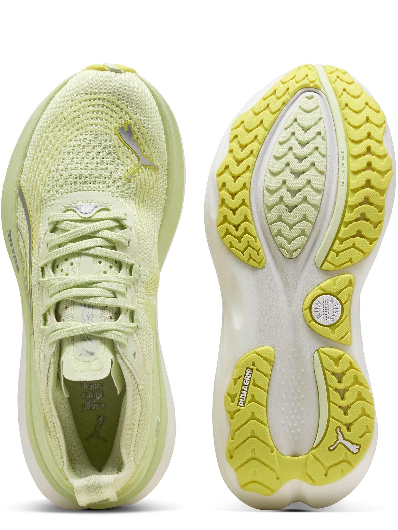  image of puma-womens-running-foreverrun-nitro-2-trainers-yellow