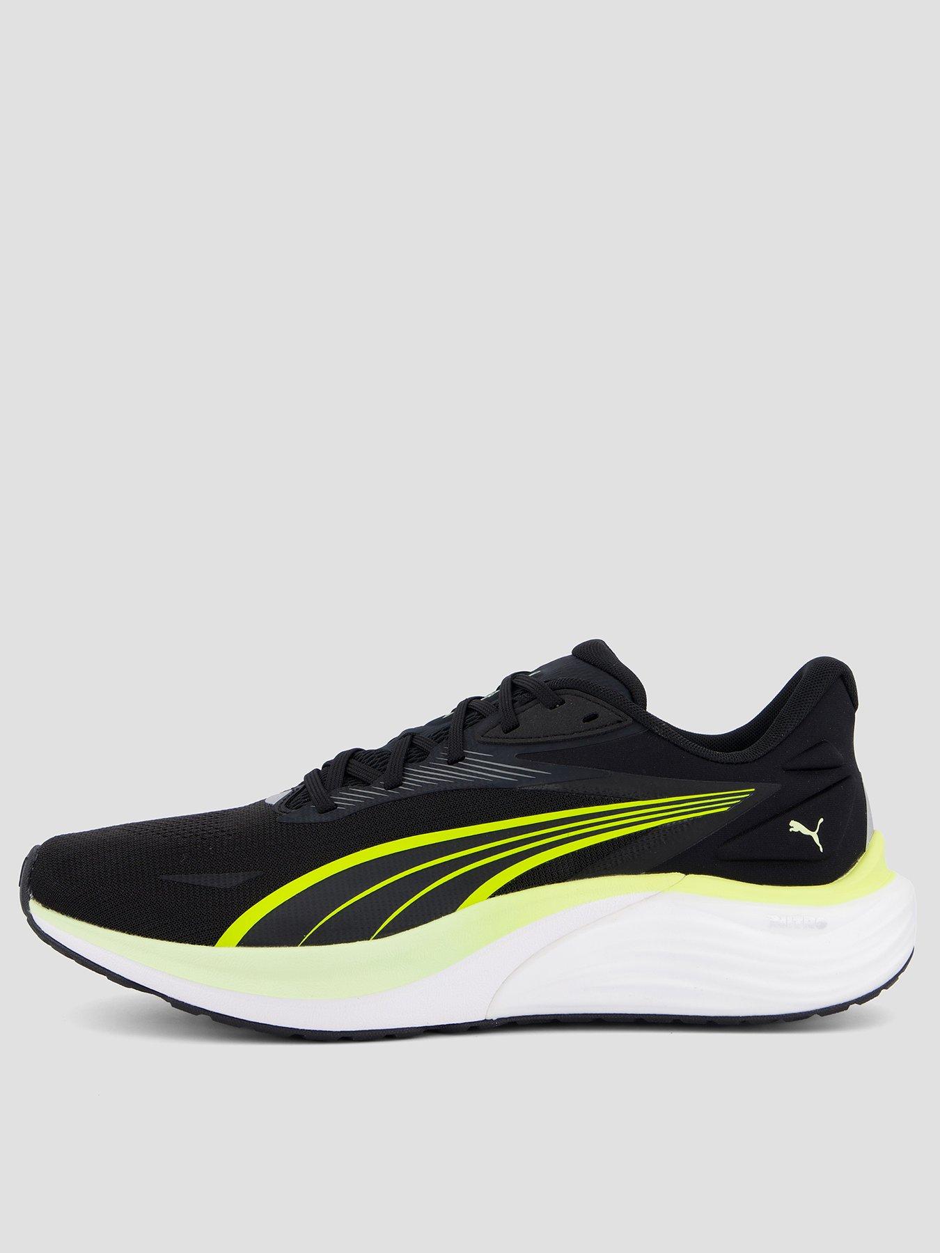 Image 1 of 7 of Puma Mens Running Electrify Nitro 4 Trainers - Black