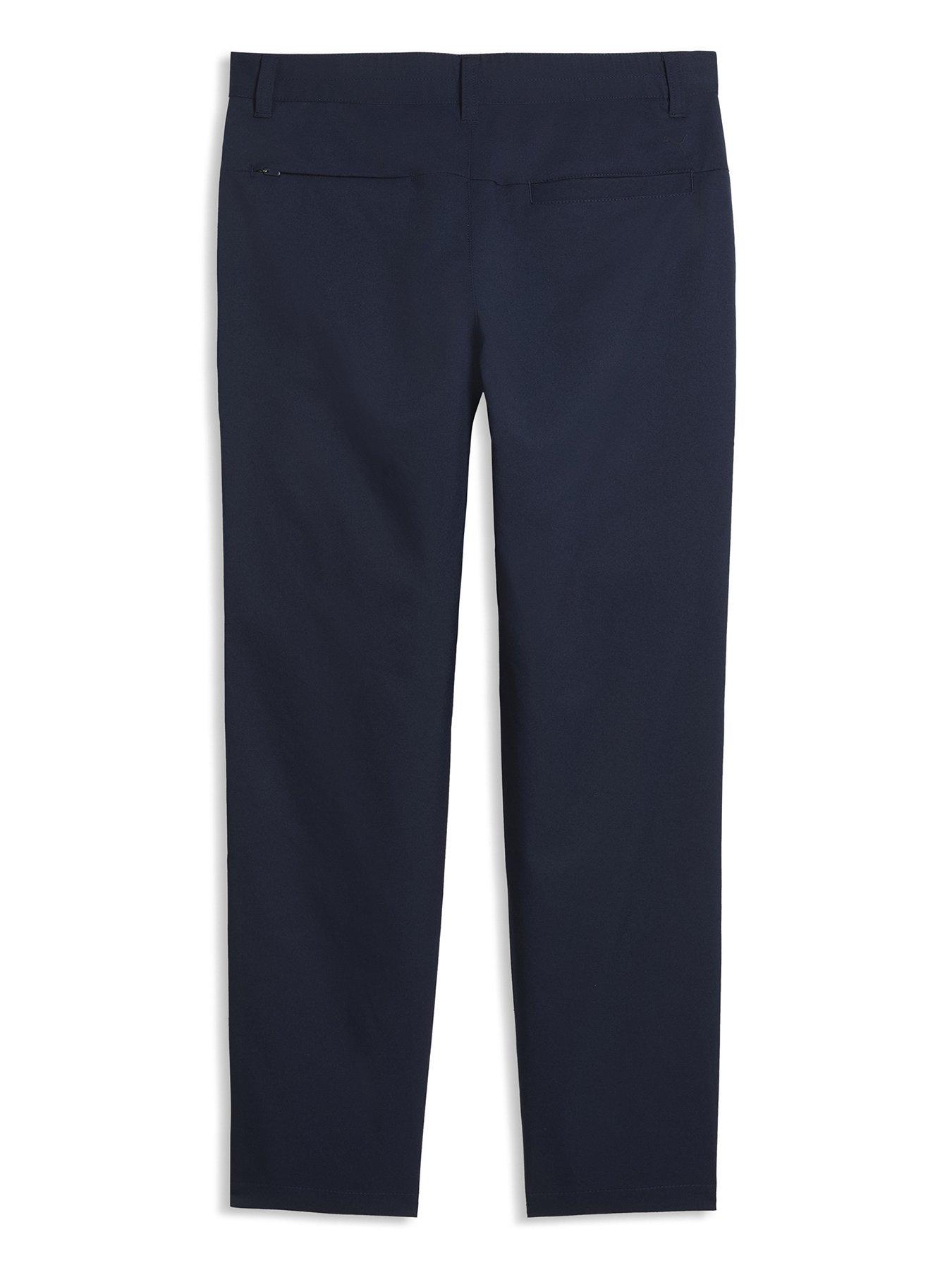  image of puma-junior-boys-golf-pant-navy