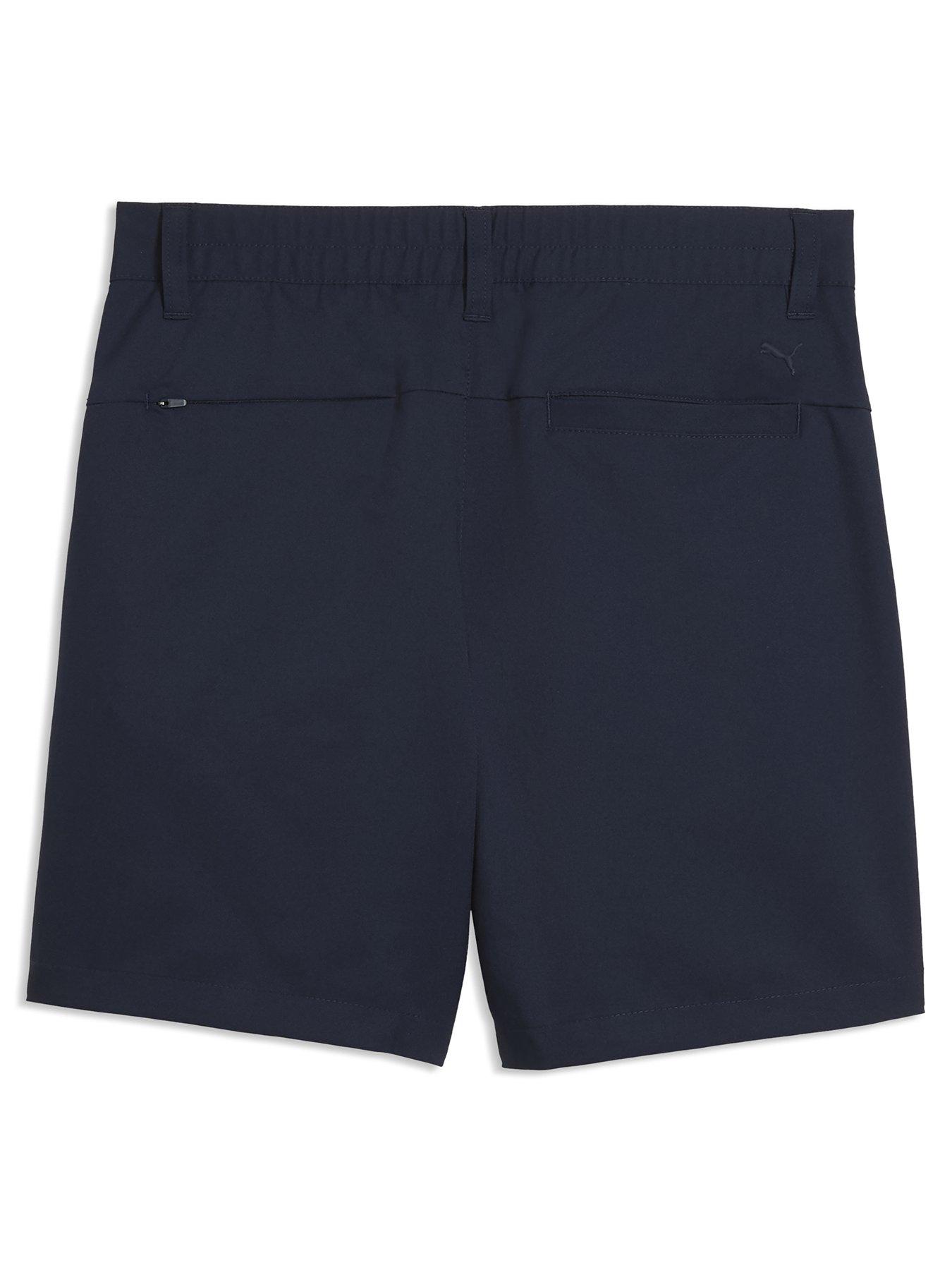  image of puma-junior-boys-golf-short-navy
