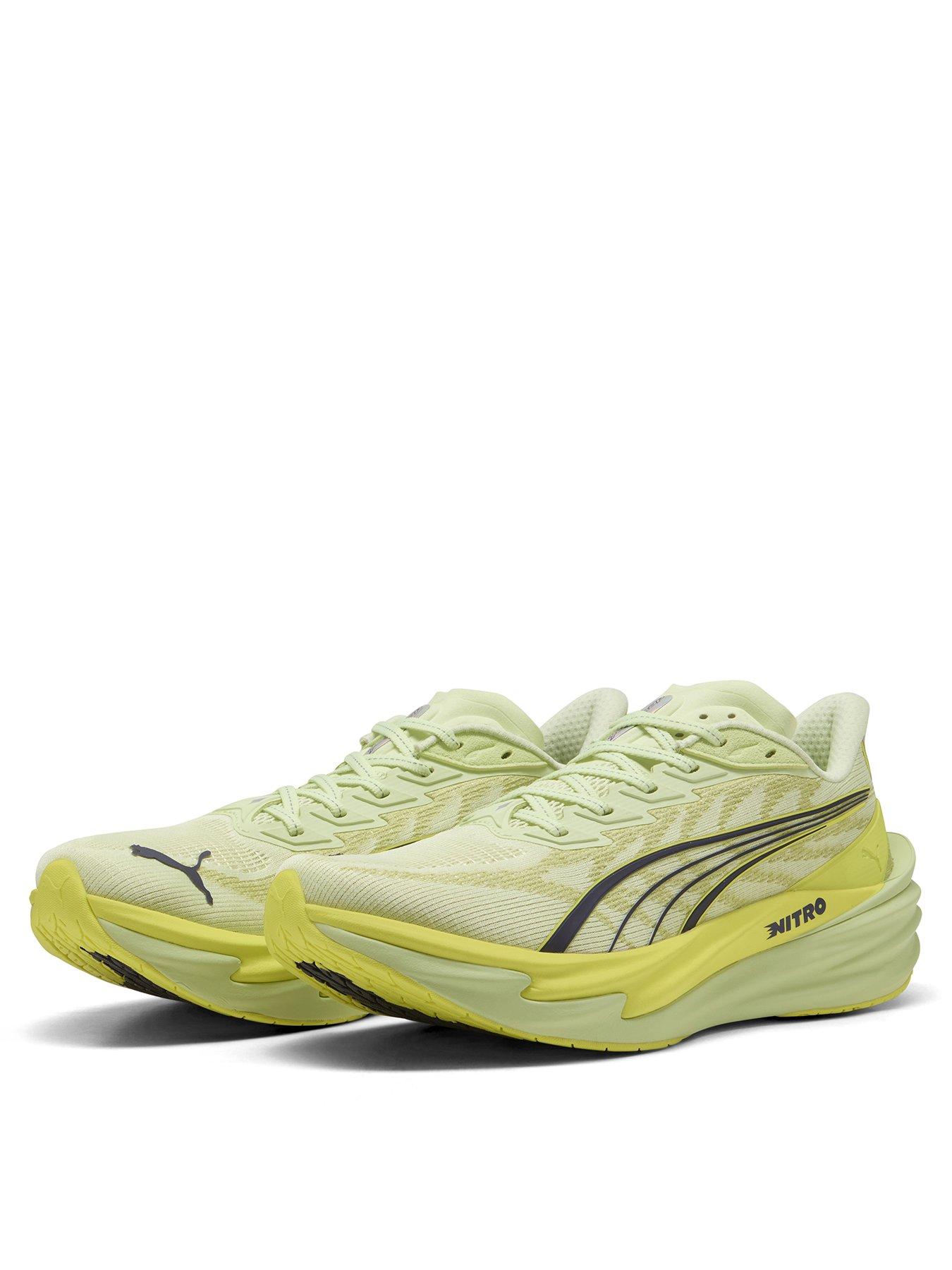 stillFront image of puma-mens-running-deviate-nitro-4-trainers-yellow