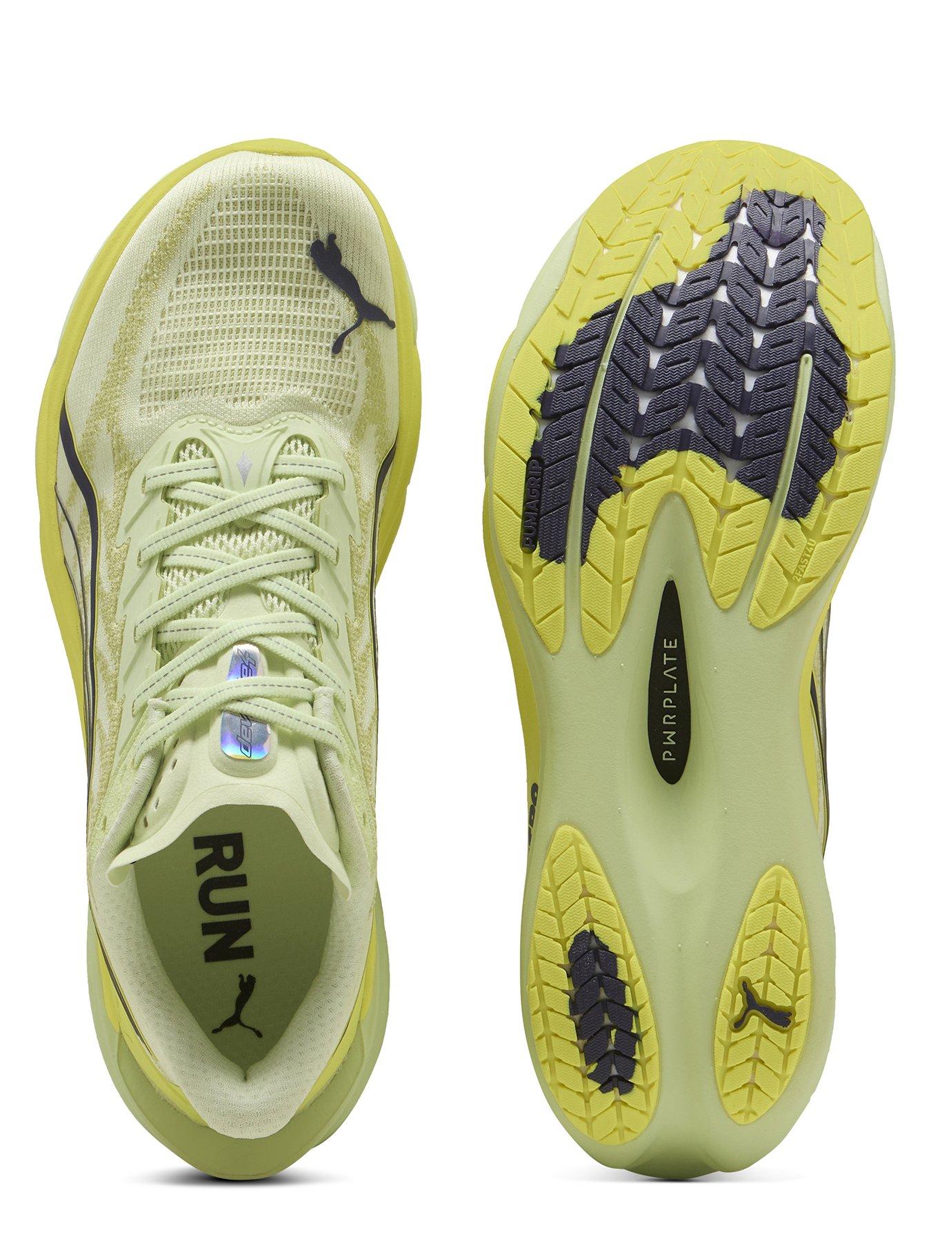  image of puma-mens-running-deviate-nitro-4-trainers-yellow