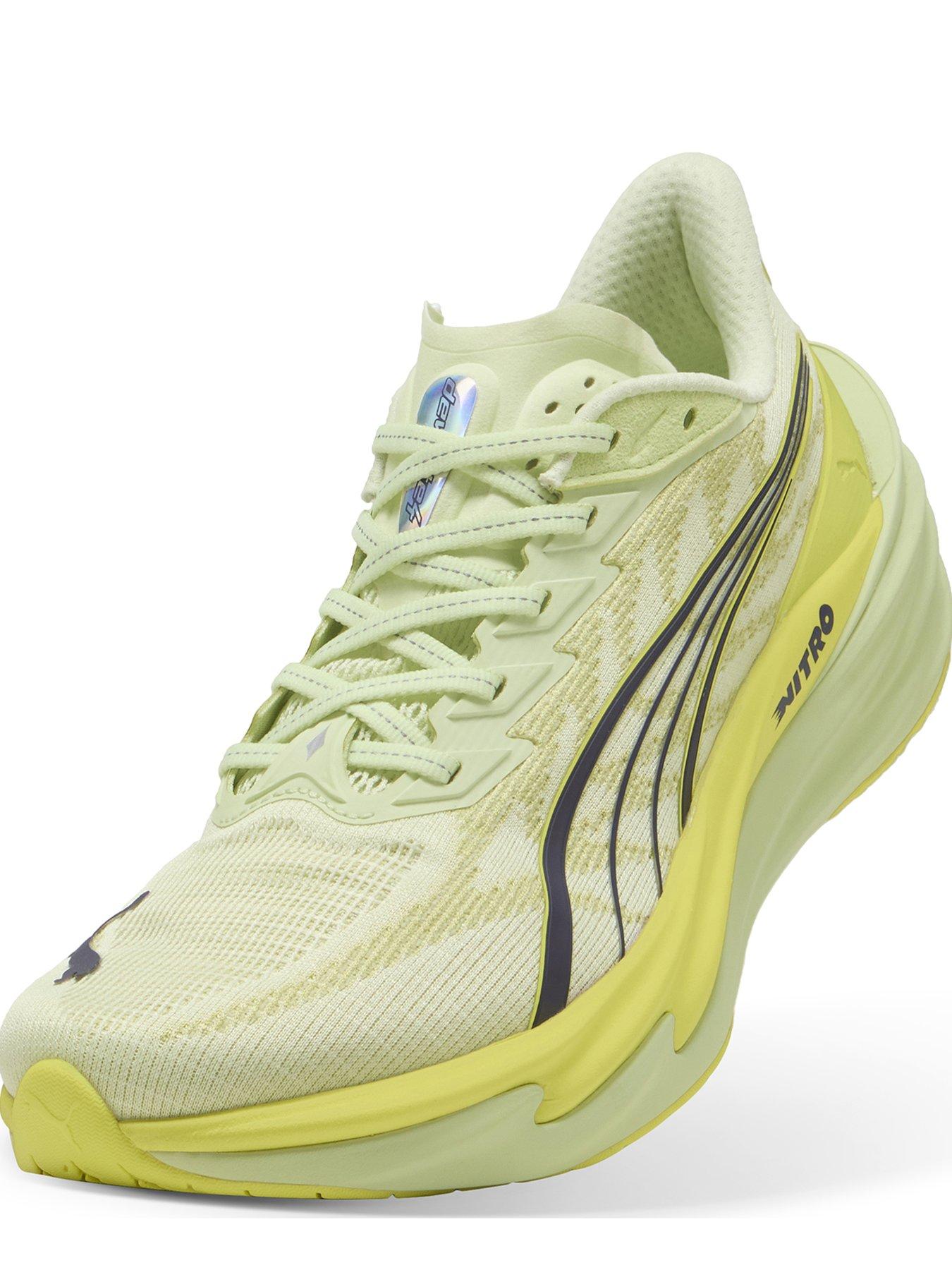  image of puma-mens-running-deviate-nitro-4-trainers-yellow
