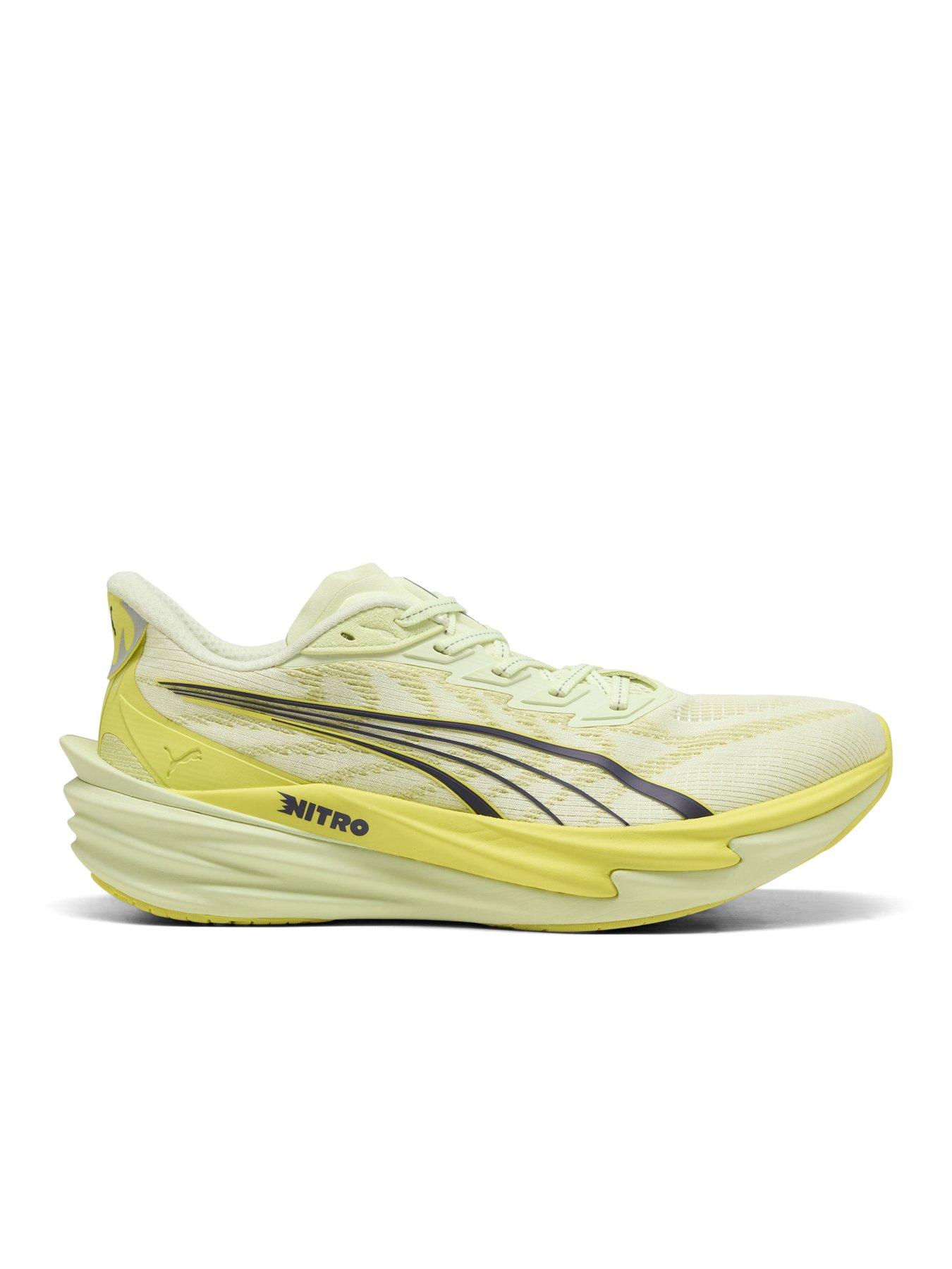  image of puma-mens-running-deviate-nitro-4-trainers-yellow