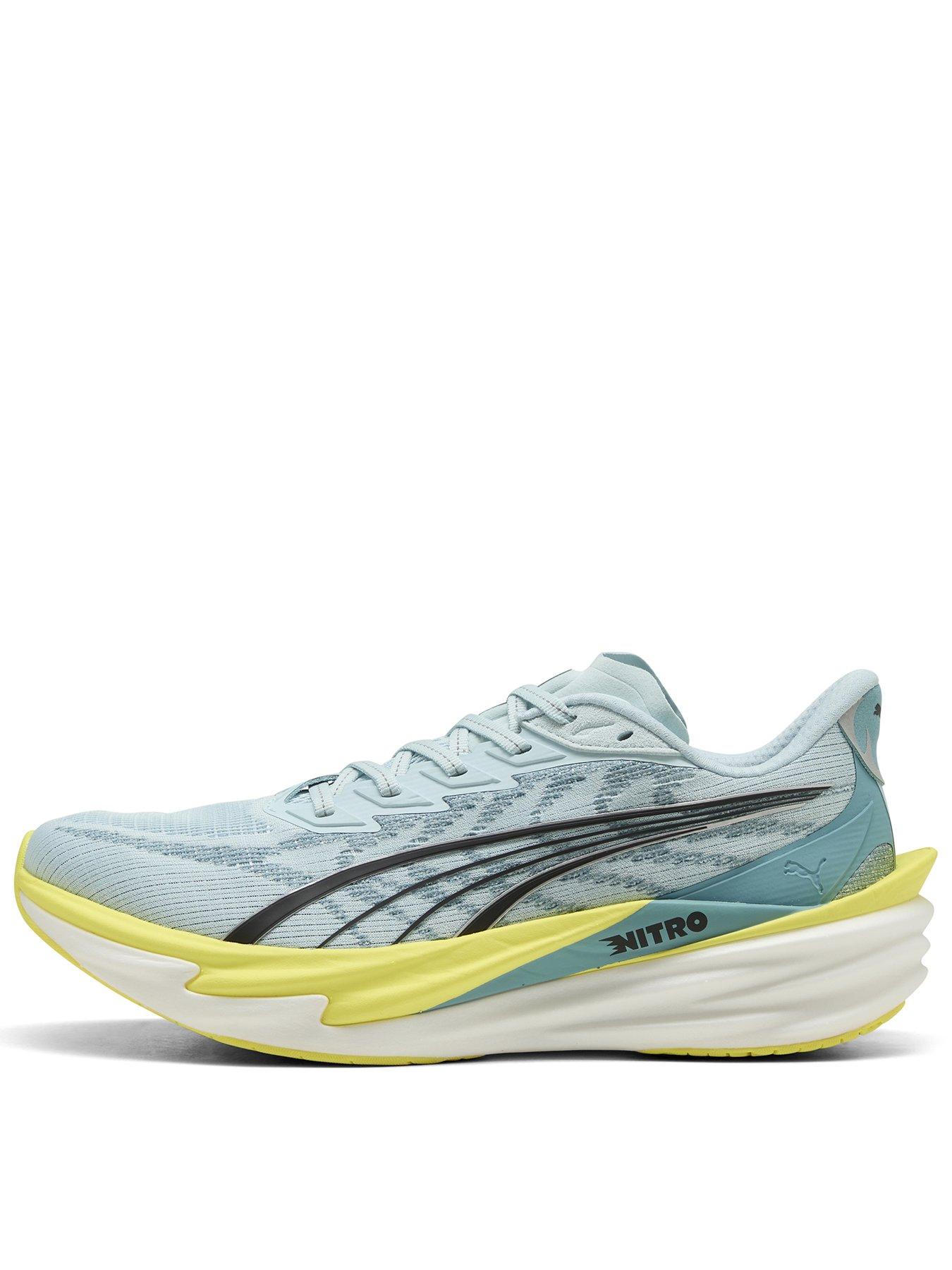 Image 1 of 6 of Puma Mens Running Deviate Nitro 4 Trainers - Blue