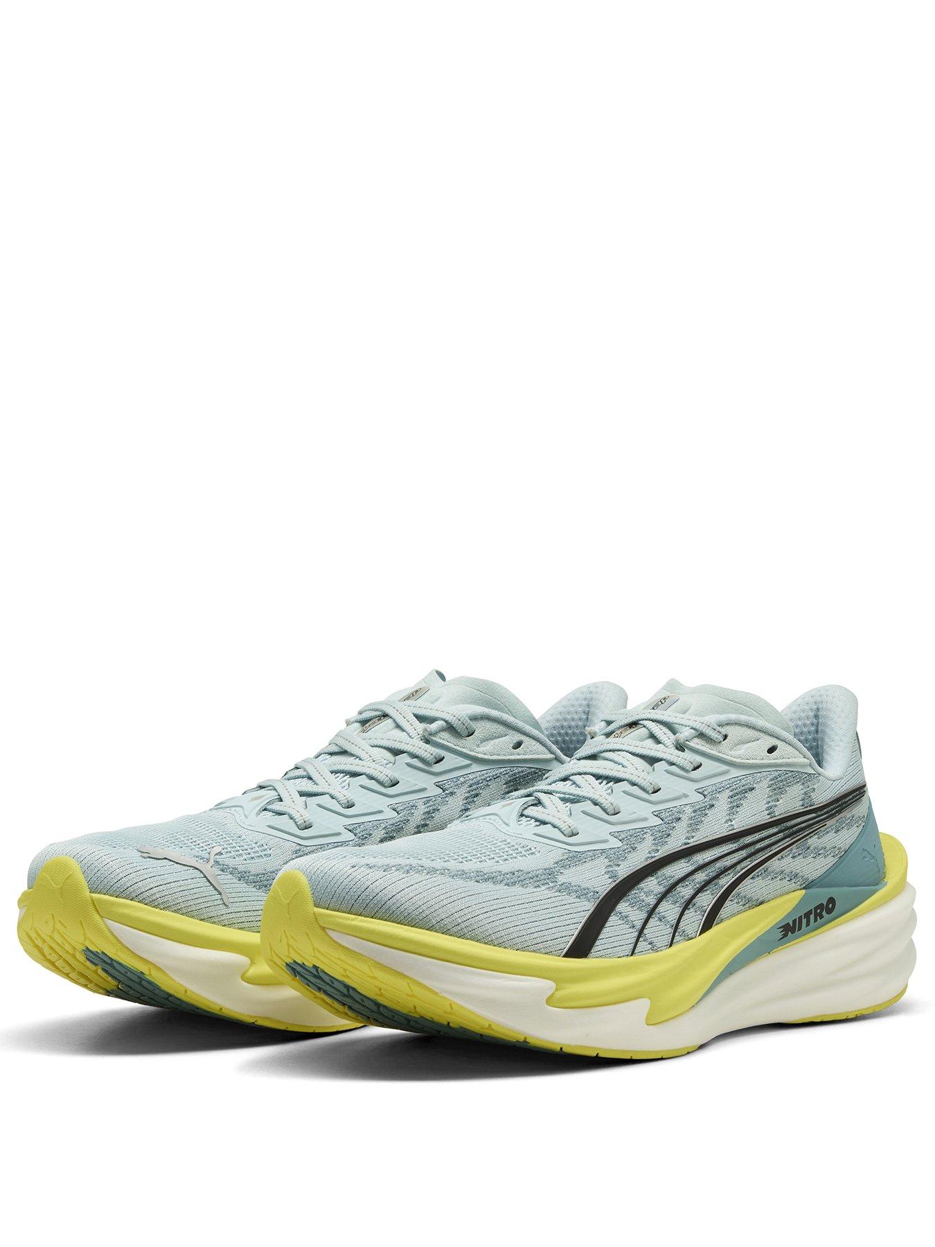 Image 2 of 6 of Puma Mens Running Deviate Nitro 4 Trainers - Blue