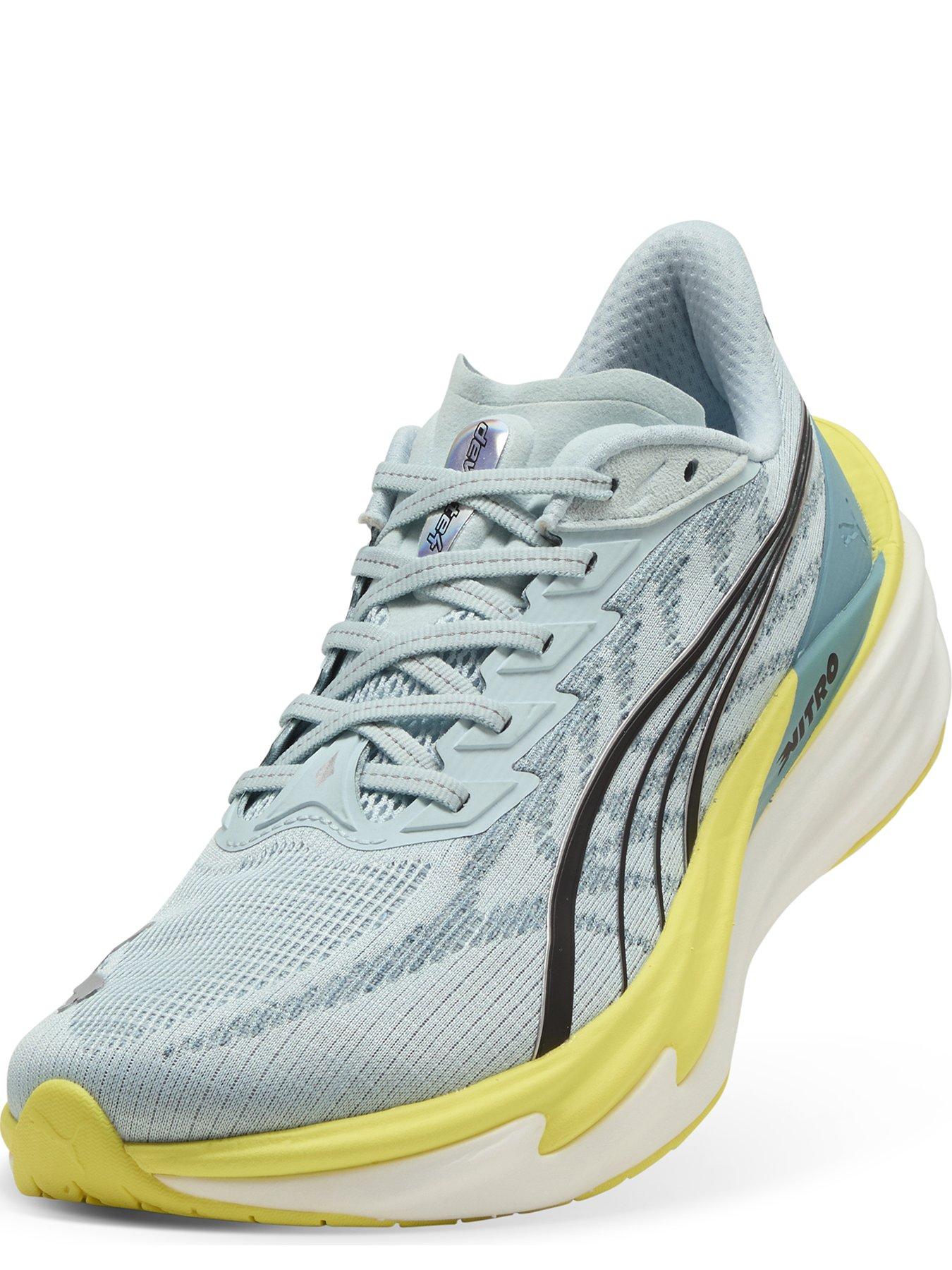 Image 4 of 6 of Puma Mens Running Deviate Nitro 4 Trainers - Blue