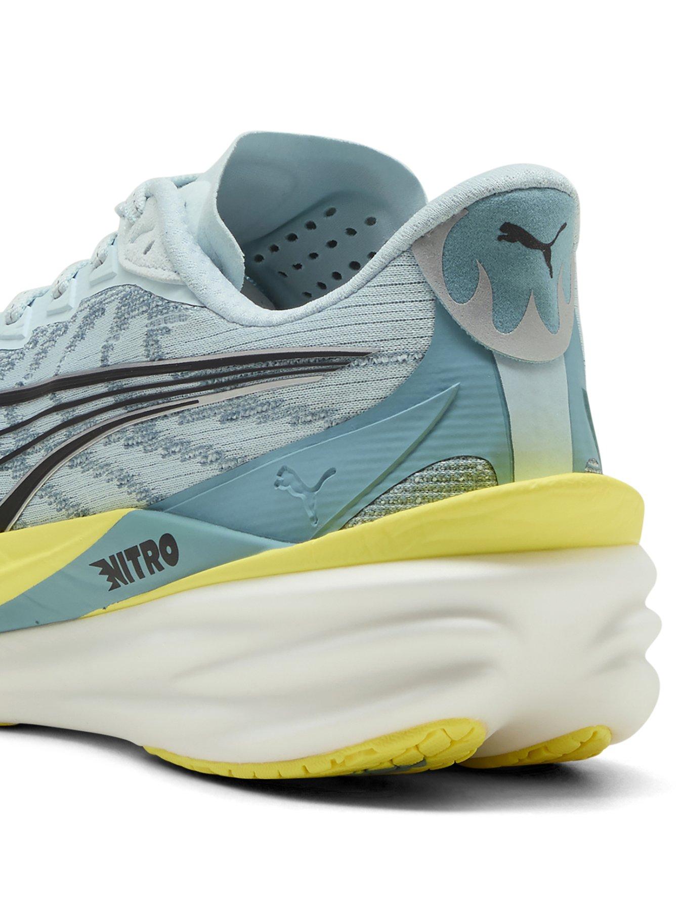 Image 5 of 6 of Puma Mens Running Deviate Nitro 4 Trainers - Blue