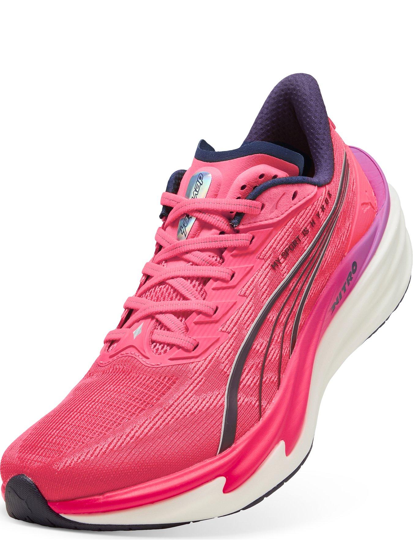 Image 4 of 6 of Puma Mens Running Deviate Nitro 4 X Hyrox Trainers - Pink