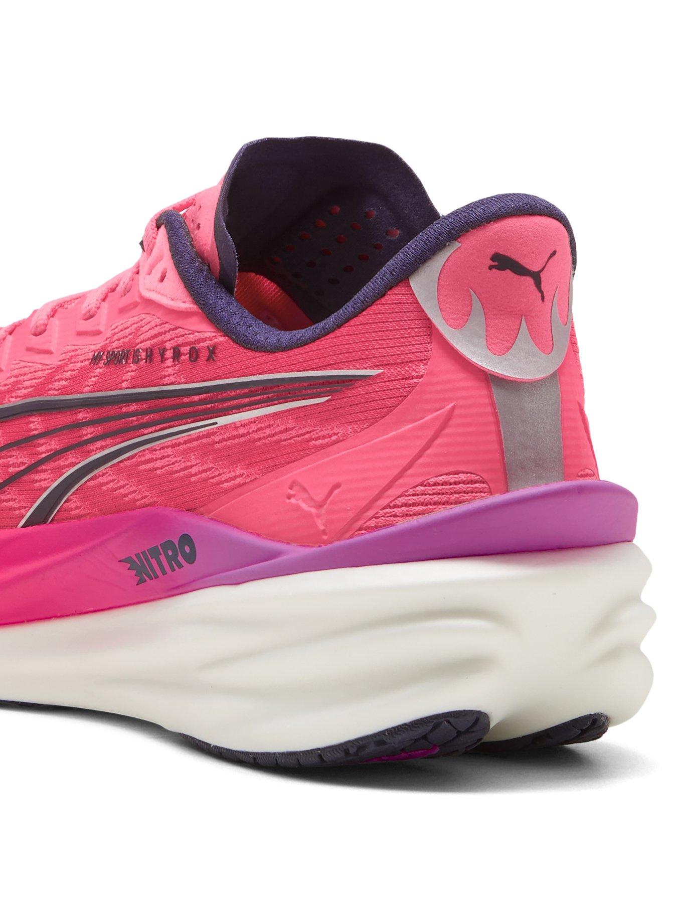 Image 5 of 6 of Puma Mens Running Deviate Nitro 4 X Hyrox Trainers - Pink
