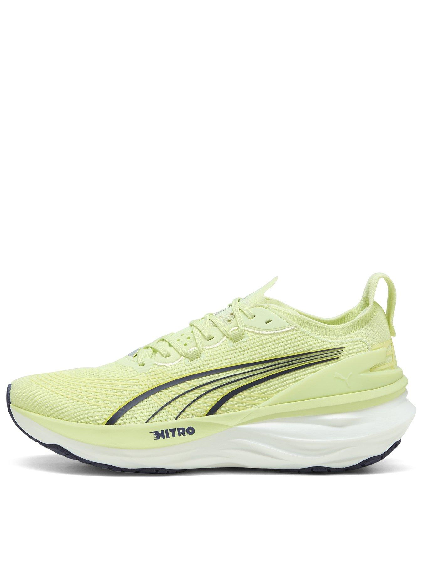 puma-mens-running-foreverrun-nitro-2-trainers-yellow
