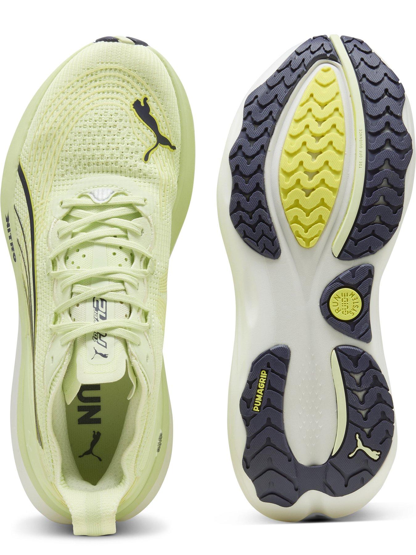  image of puma-mens-running-foreverrun-nitro-2-trainers-yellow