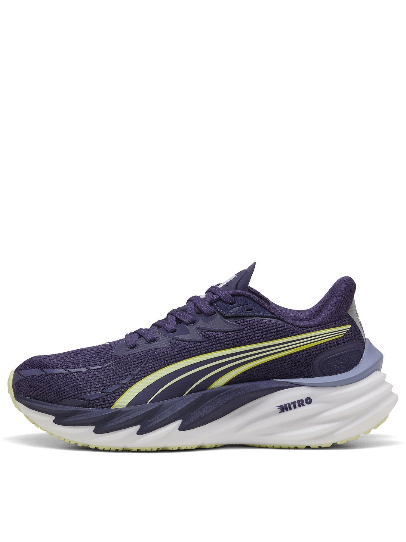 Puma Womens Running Velocity Nitro 4 Trainers - Purple