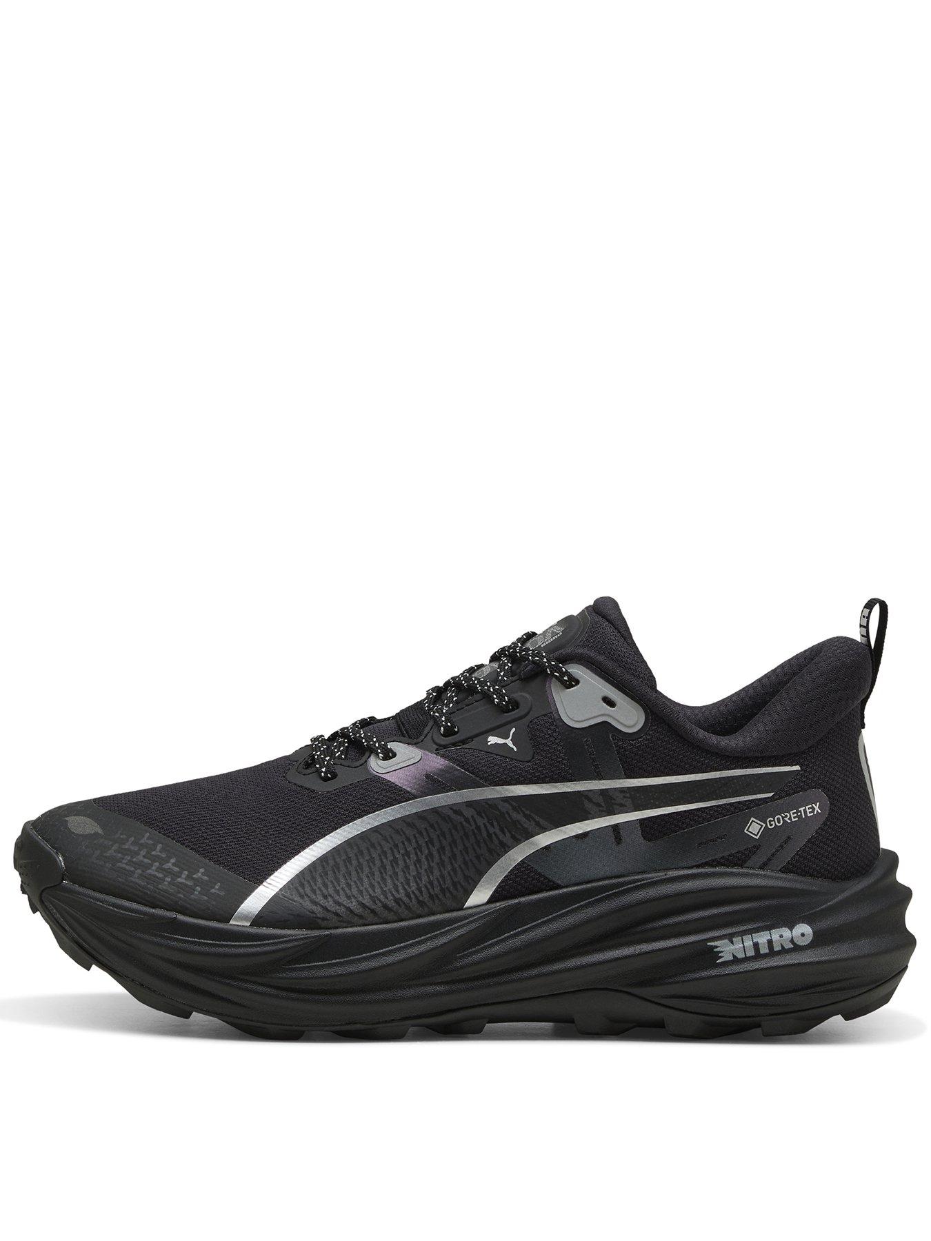 Puma Mens Running Voyage Nitro 4 Goretex Trainers - Black