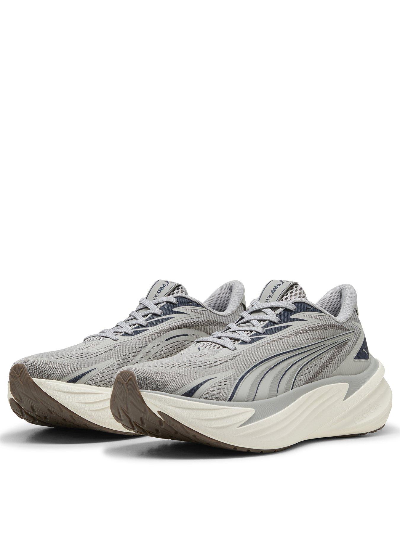  image of puma-mens-running-maxima-pro-trainers-grey
