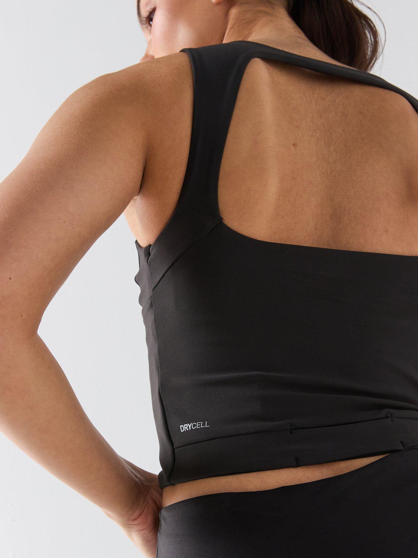 Image 6 of 6 of Puma Womens Running Lightstride Crop Top - Black