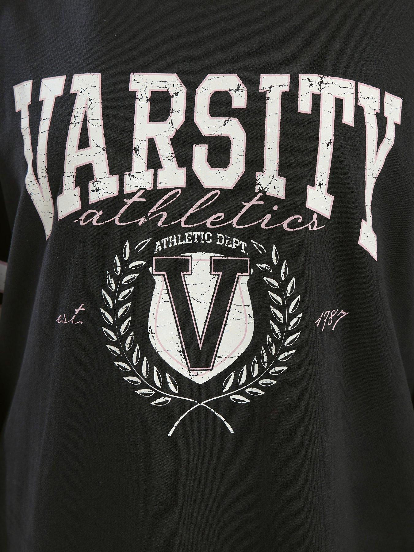  image of yours-curve-football-jersey-top-black