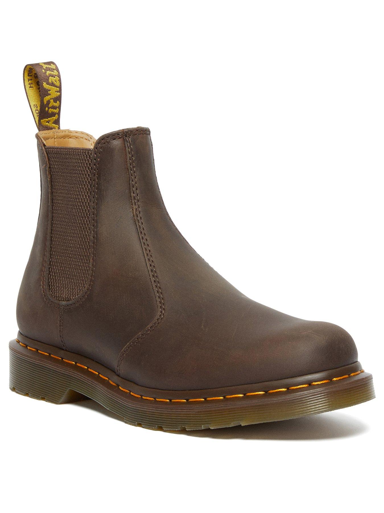  image of dr-martens-2976-ys-crazy-horse-dark-brown