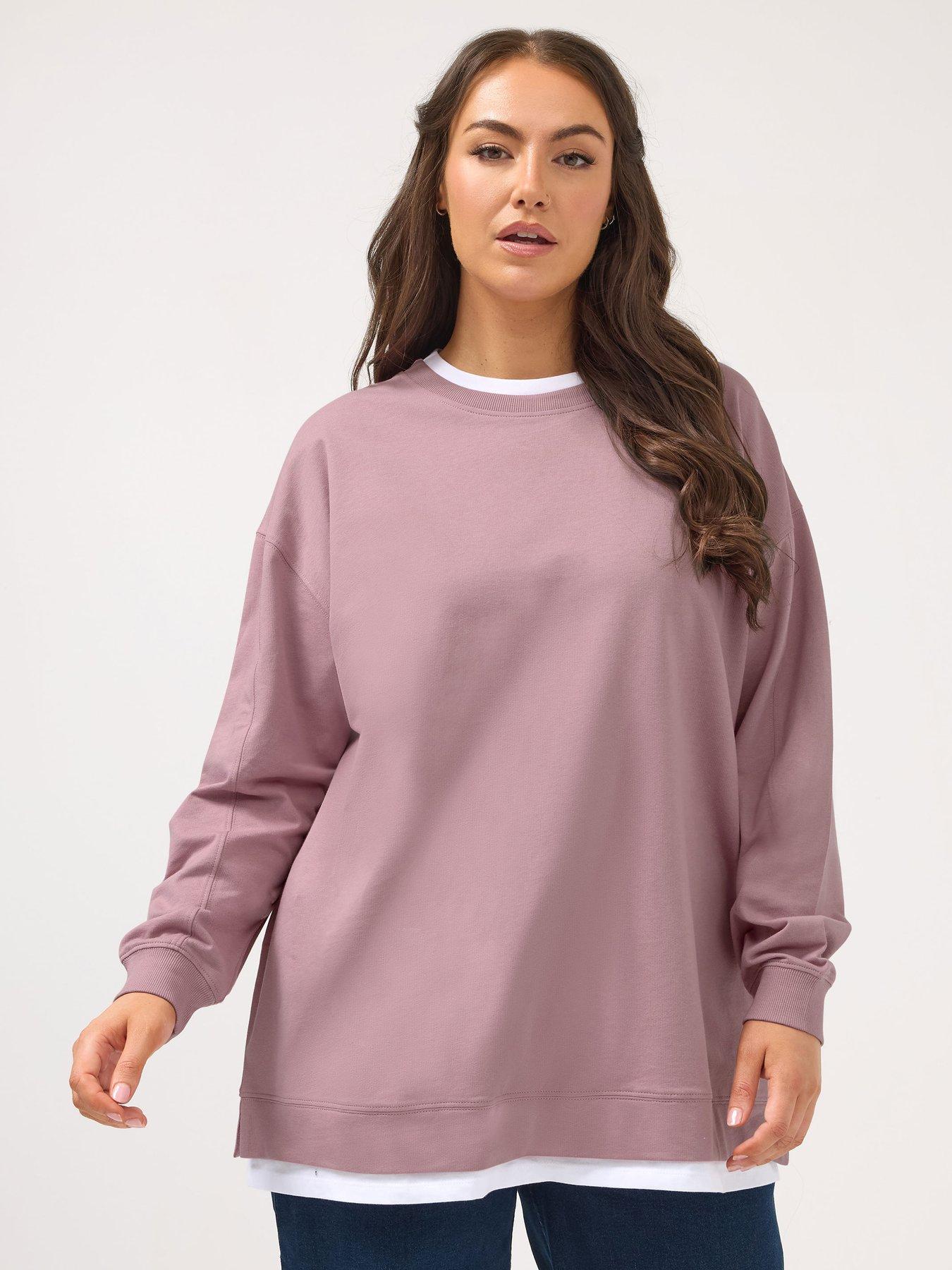 Image 1 of 4 of Yours Curve 2 In 1 Jumper - Pink