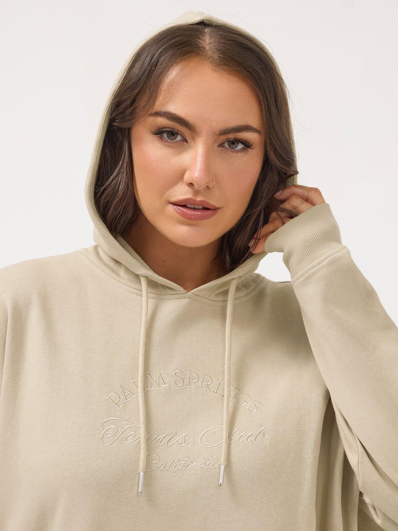  image of yours-curve-pull-over-hoodie-nude