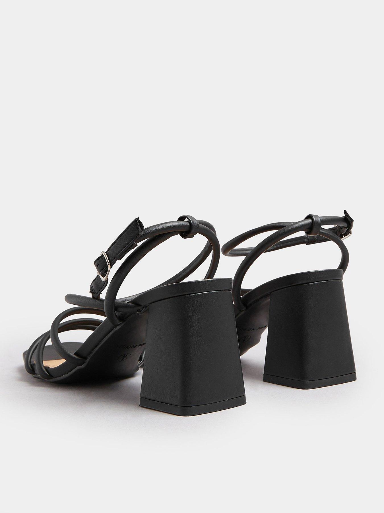  image of yours-standard-fit-asymmetric-block-heel-black