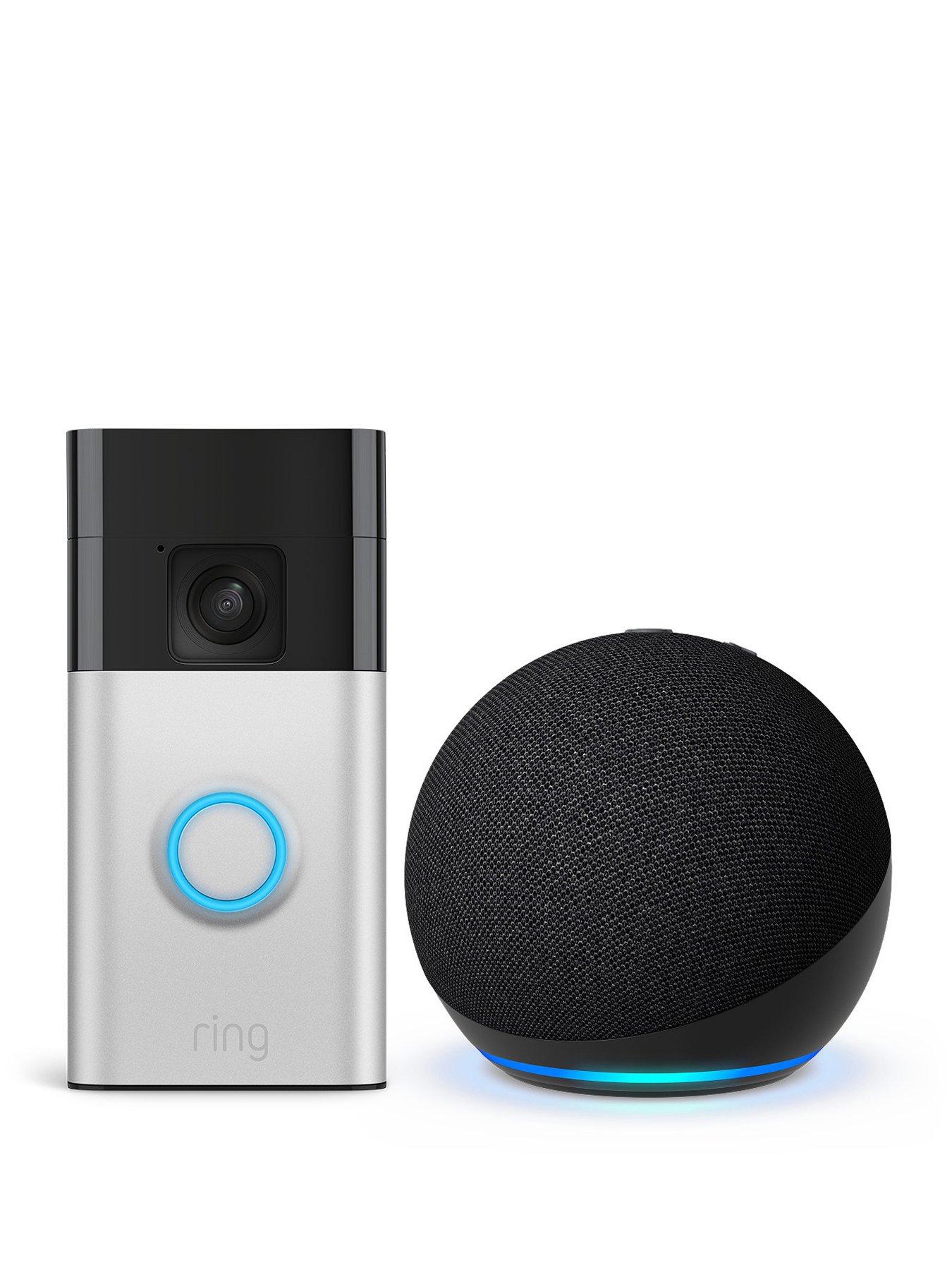 RING 3rd Gen Doorbell and Echo Dot