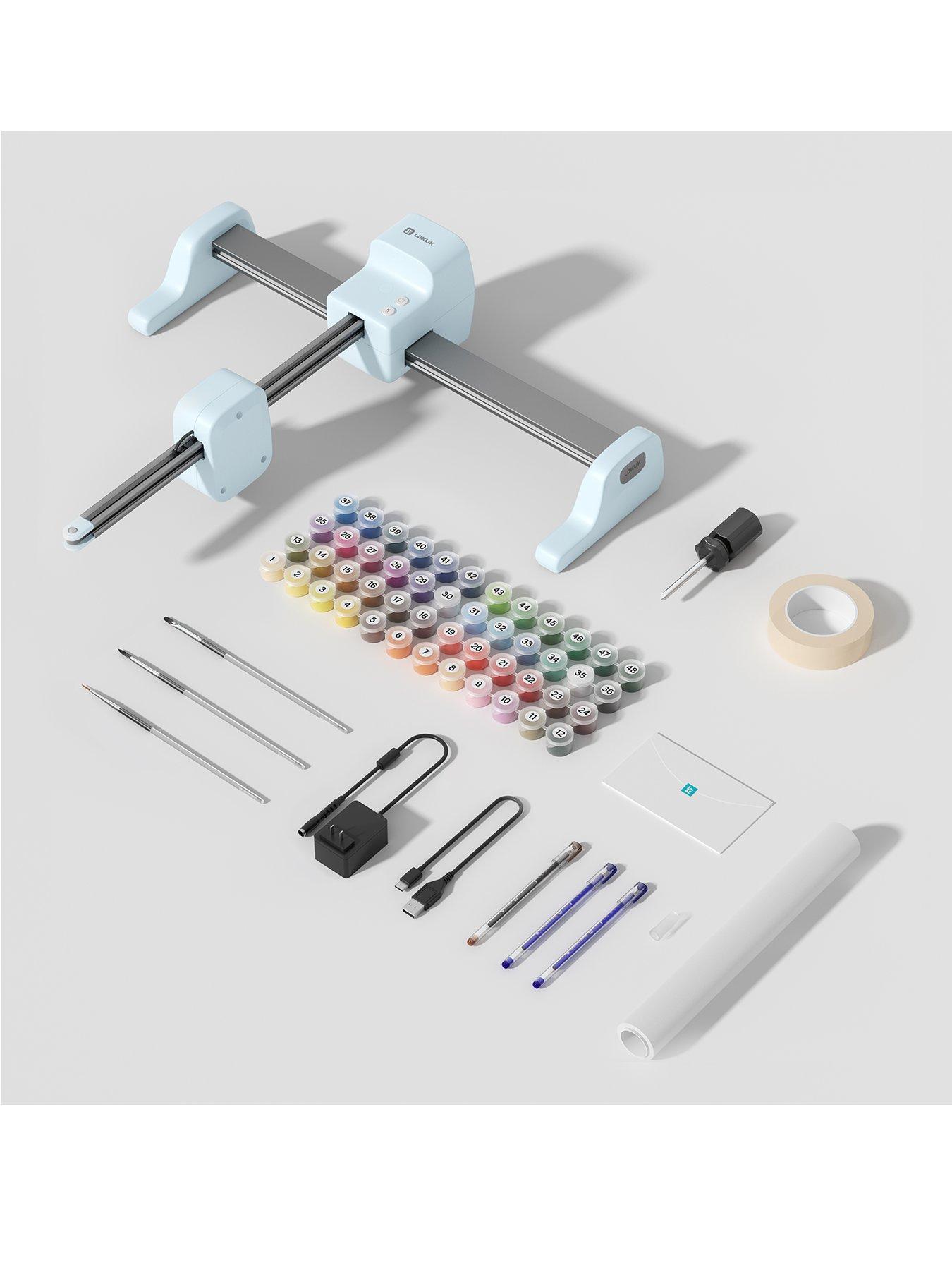 Loklik LOKLiK iPaint - Bubble Blue - AI-Powered Paint by Numbers