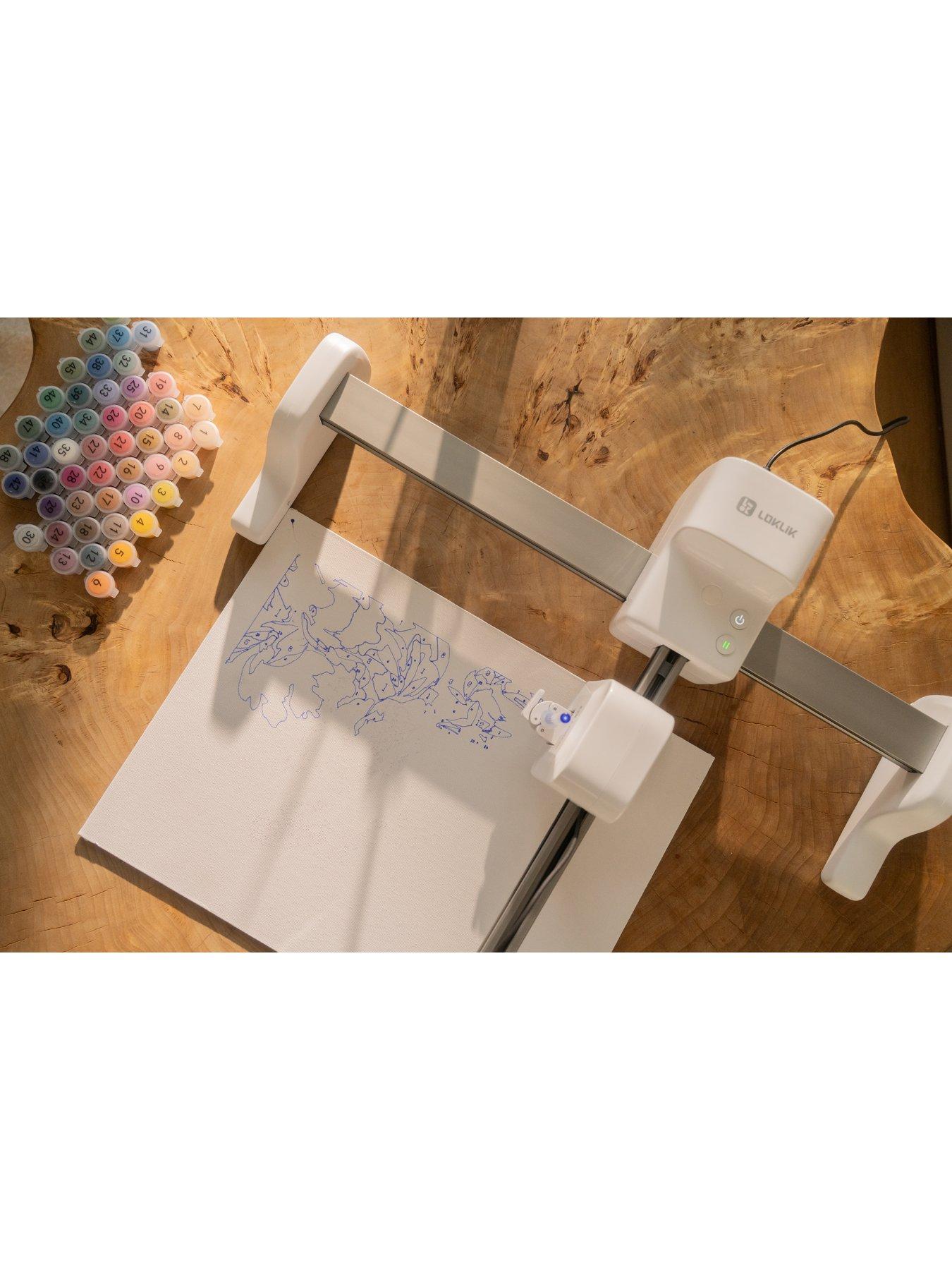 stillFront image of loklik-ipaint-bubble-blue-ai-powered-paint-by-numbers